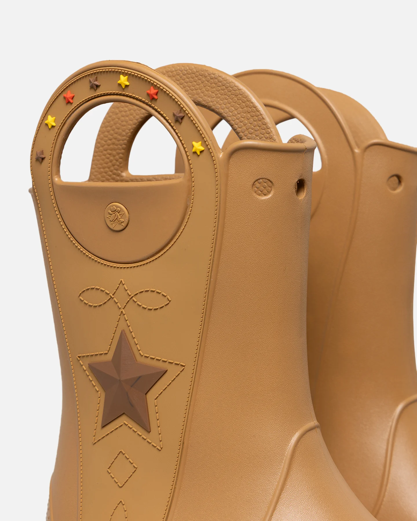 Crocs Kids' Handle It Western Boot (GS) Umber - Image 7