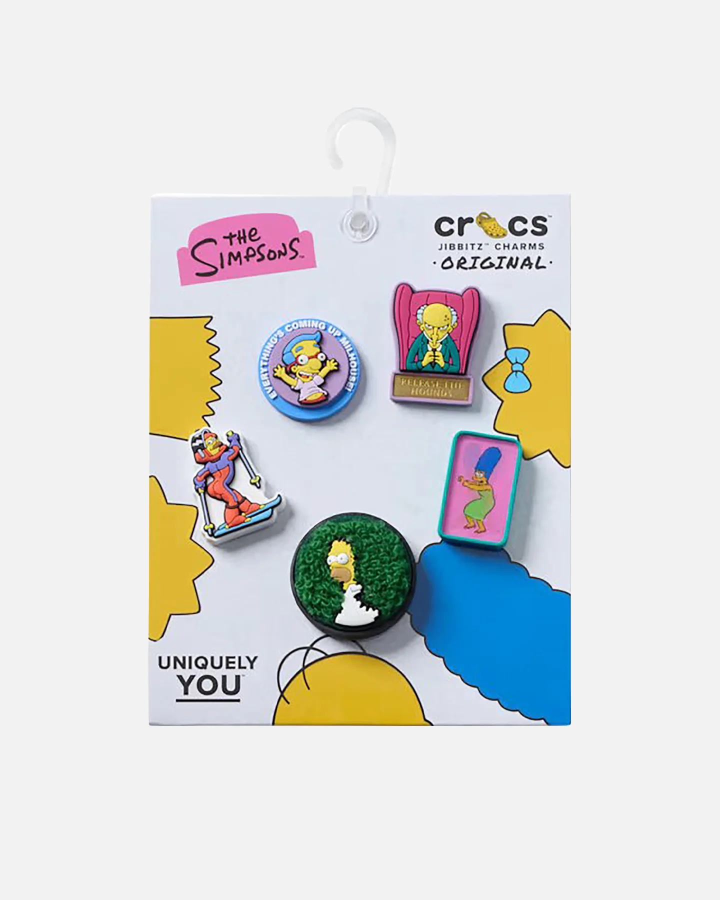 Crocs The Simpsons Meme Jibbitz™ Charms 5 Pack Multi