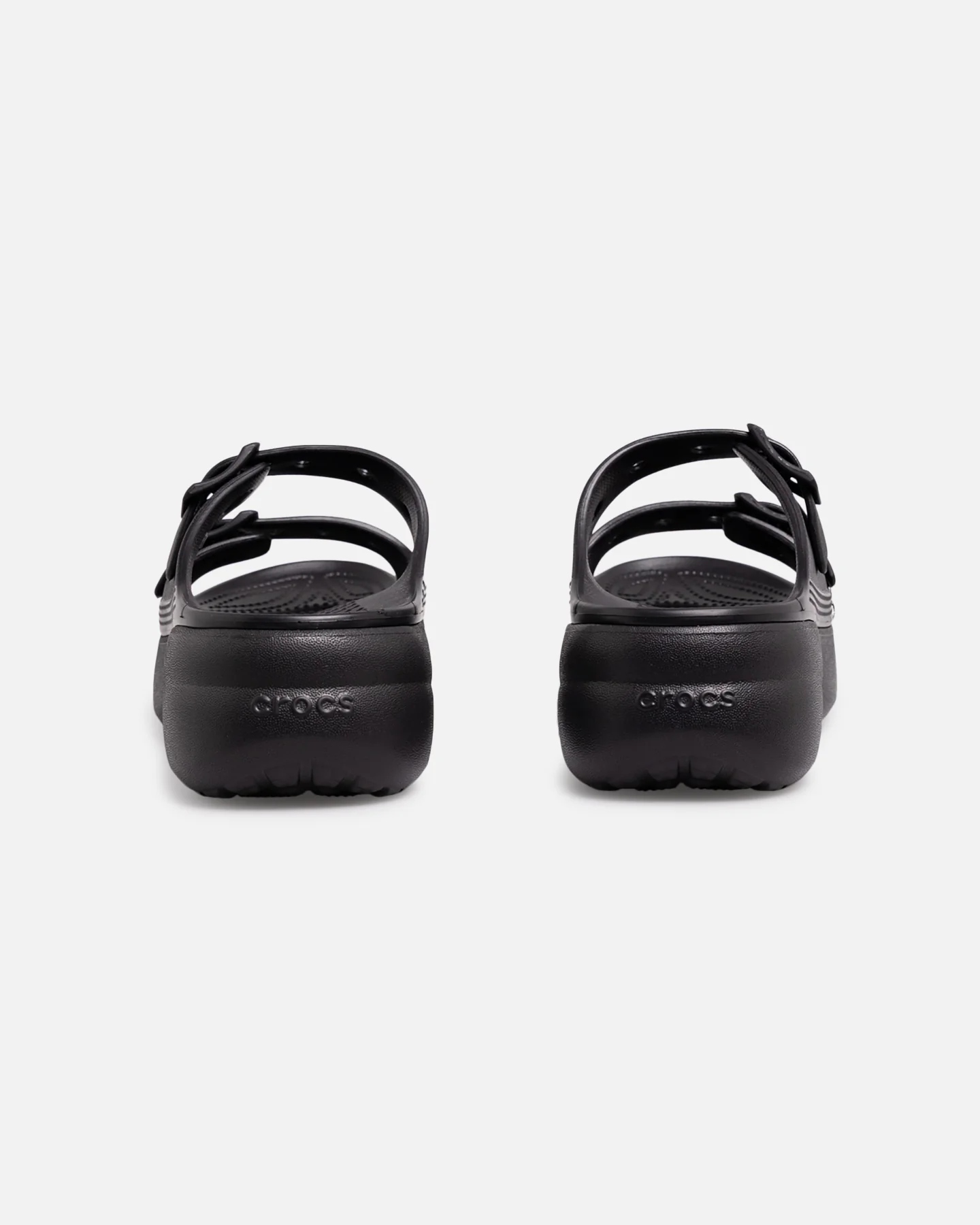 Crocs Women's Saturday Platform Sandal Black - Image 3