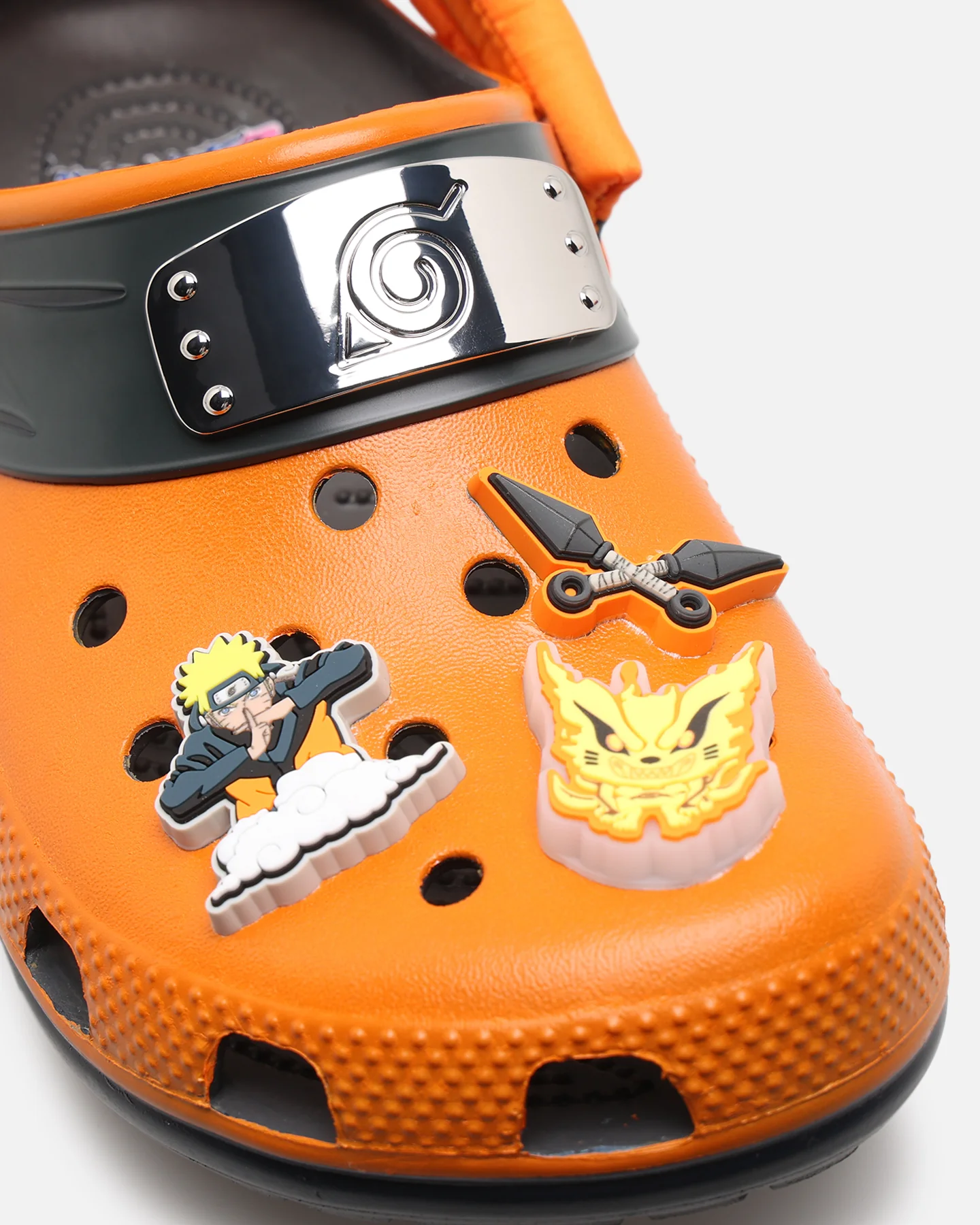 Crocs X Naruto Kids' Classic Clog (GS) Graphite - Image 6