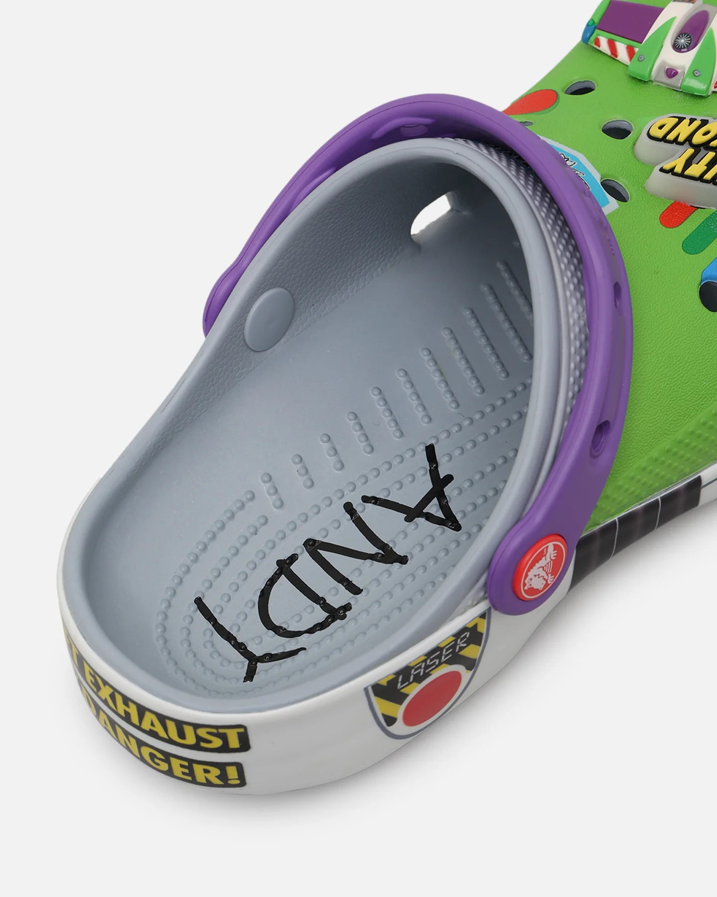 Crocs X Pixar Toy Story  Buzz Lightyear Kids' Classic Clog (GS) Blue Grey - Image 6