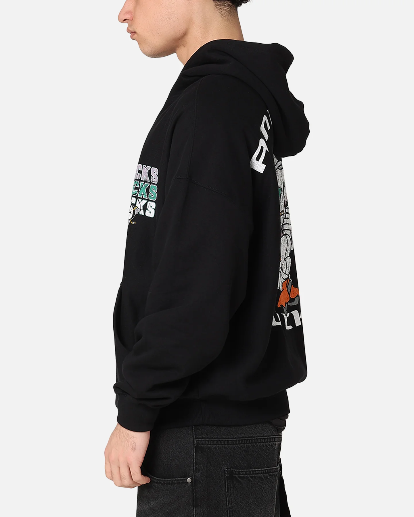 Culture Kings Anaheim Ducks Premium Hoodie Black - Image 6