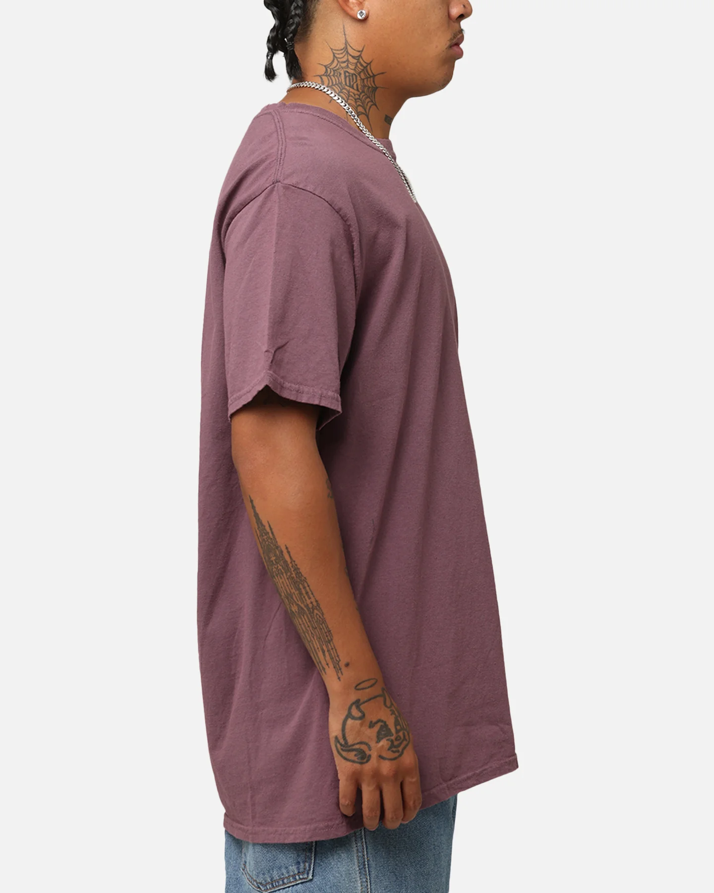 Culture Kings Basic T-Shirt Wine - Image 4