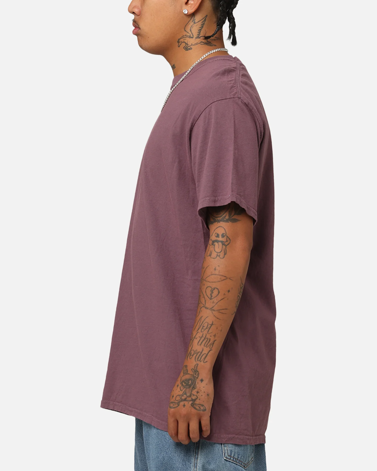 Culture Kings Basic T-Shirt Wine - Image 5
