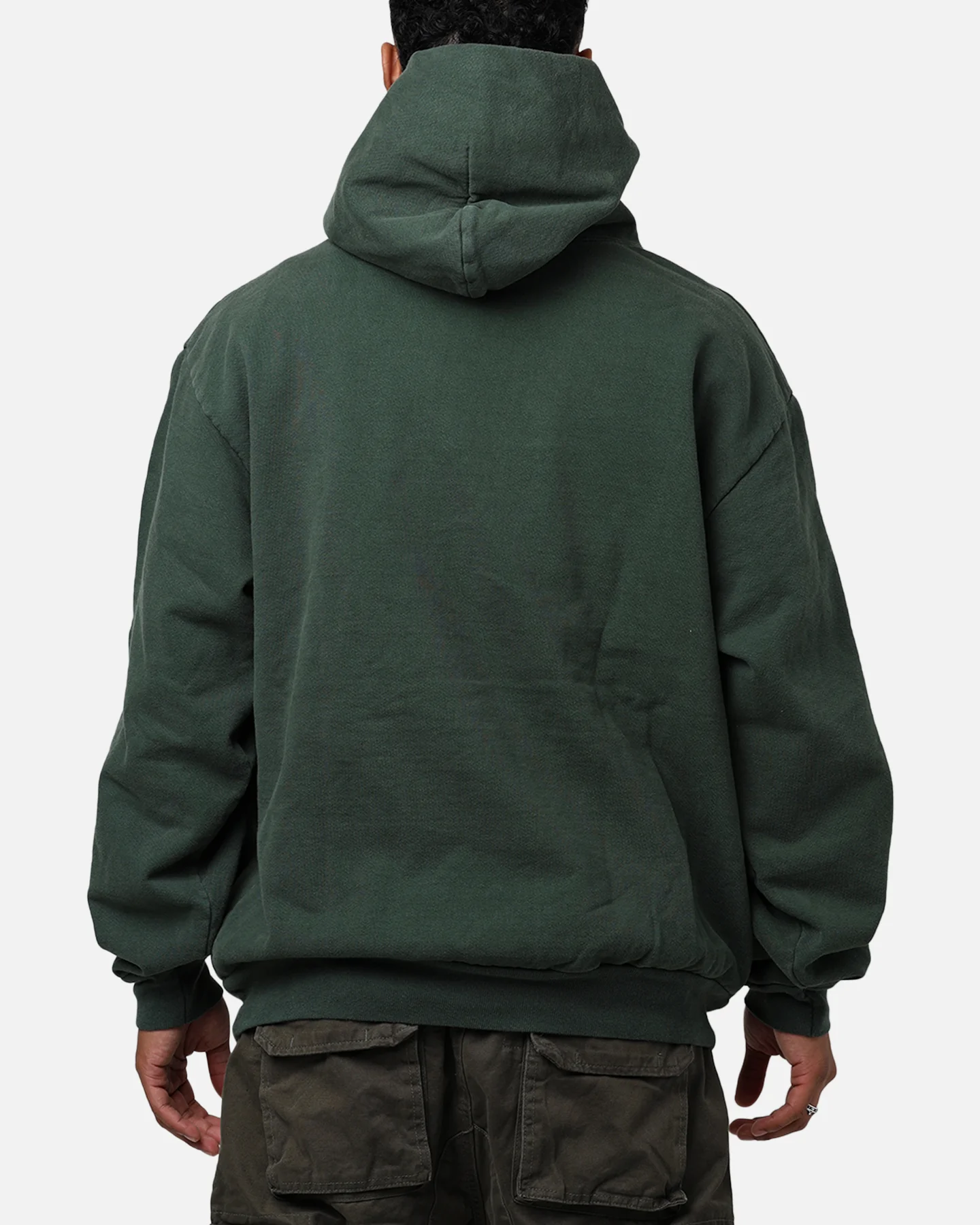 Culture Kings CK Embroidered Hoodie Green - Image 2