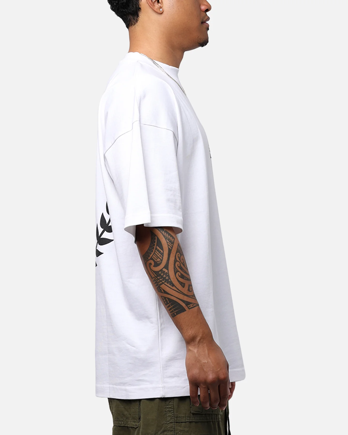 Culture Kings CK Logo Core T-Shirt White - Image 4