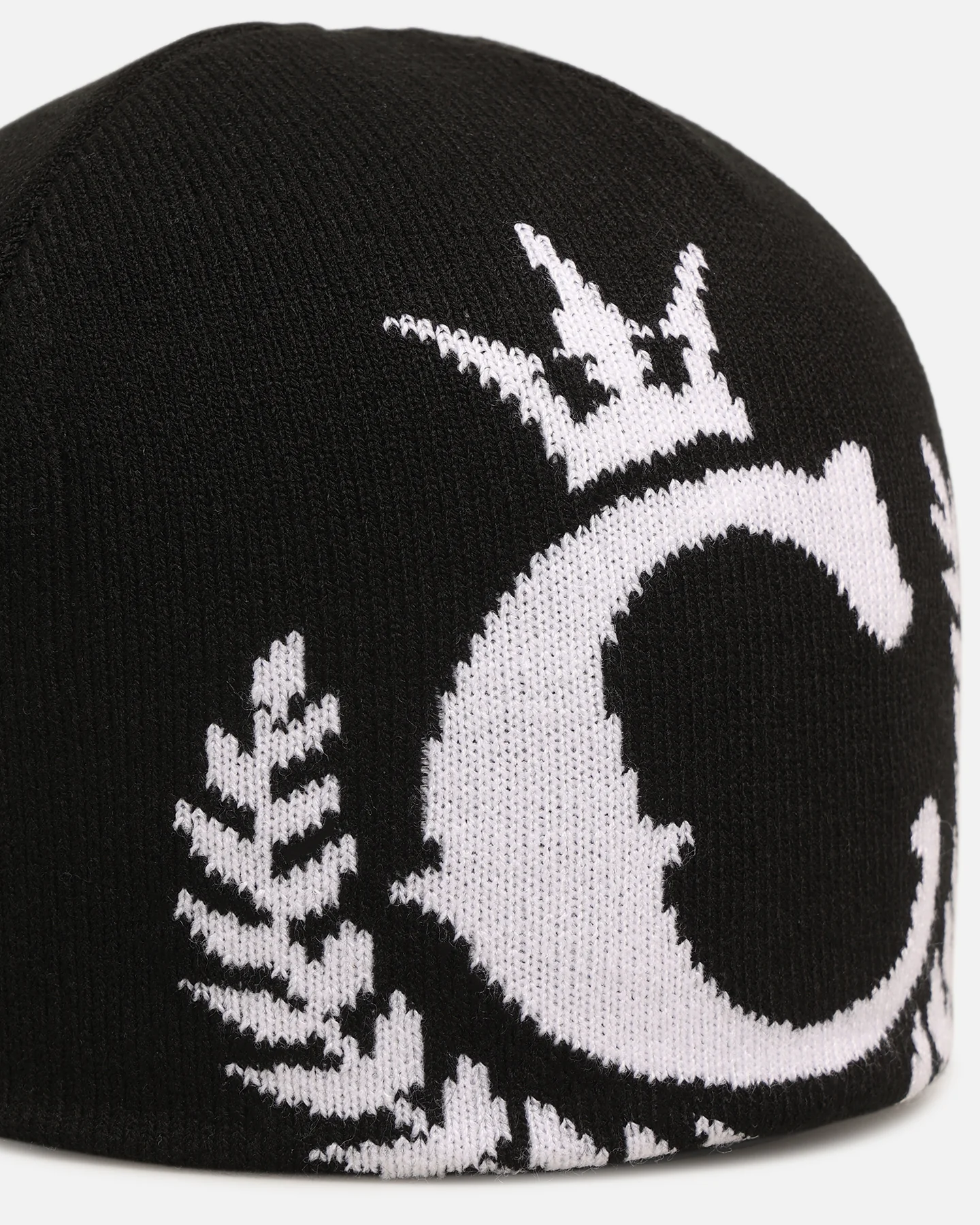 Culture Kings CK Logo Skully Beanie Black - Image 5