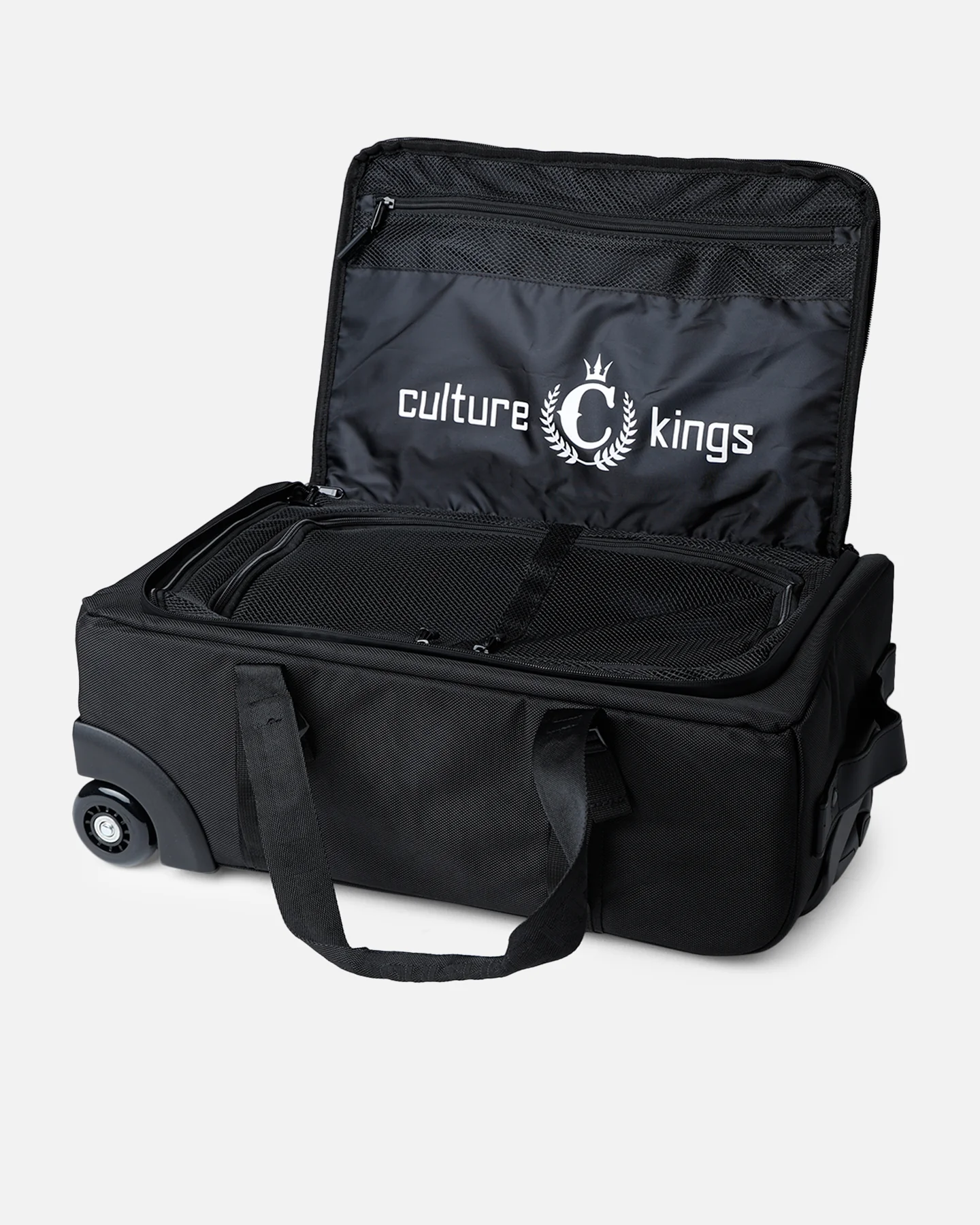 Culture Kings Essentials Suitcase Black/White - Image 2