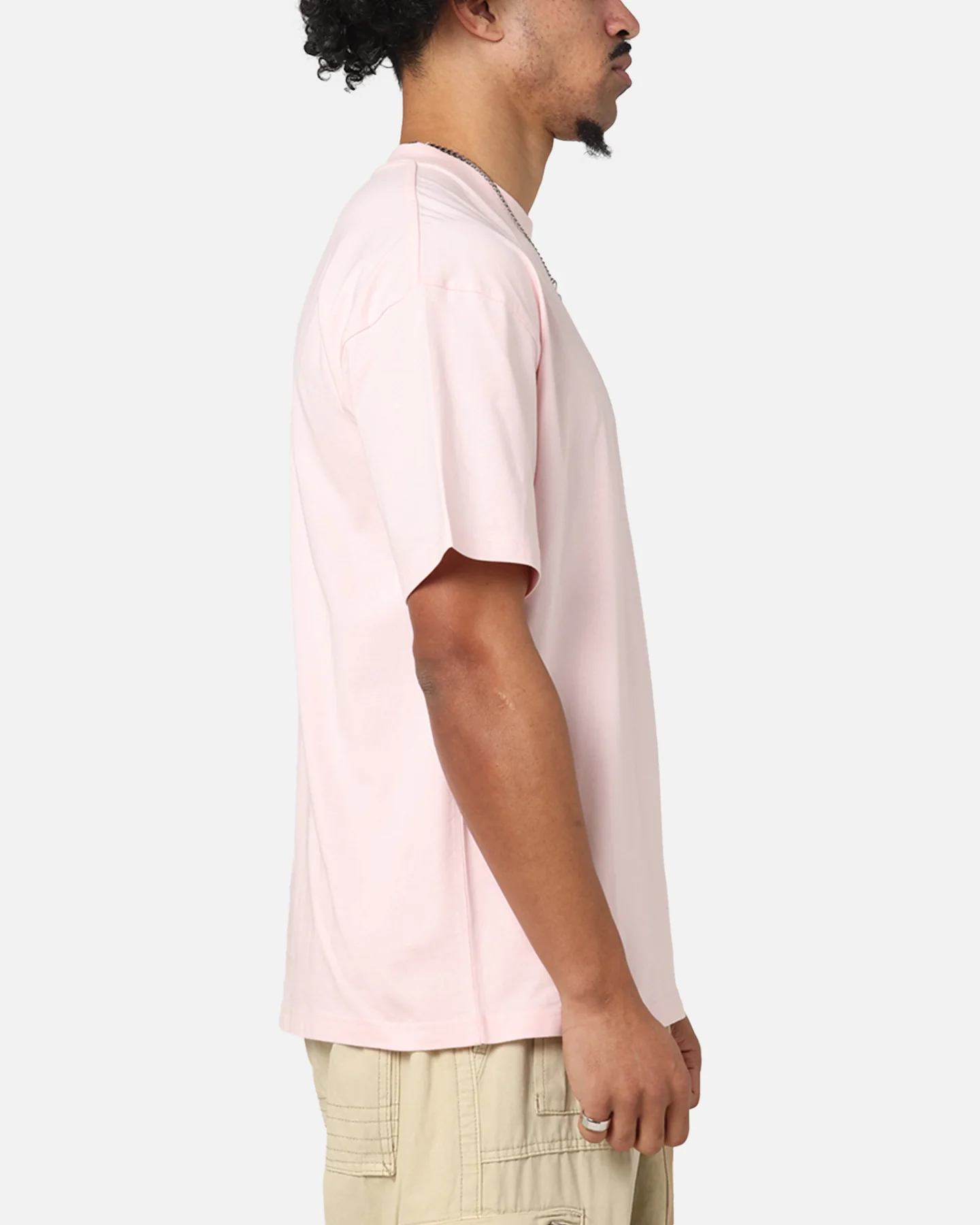 Culture Kings Standard Drop Shoulder T-Shirt Pink - Image 4