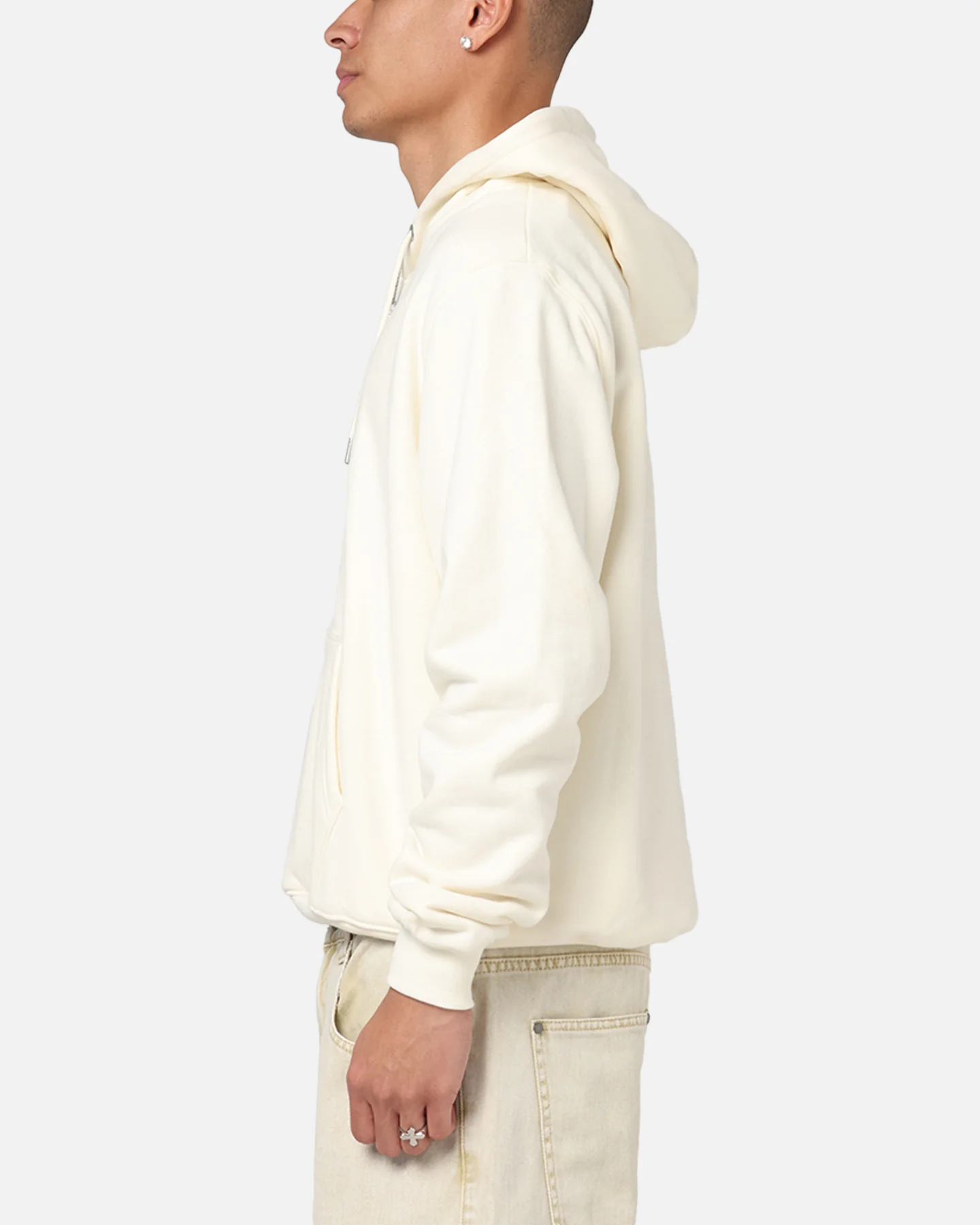 Culture Kings Standard Hoodie Off White - Image 5