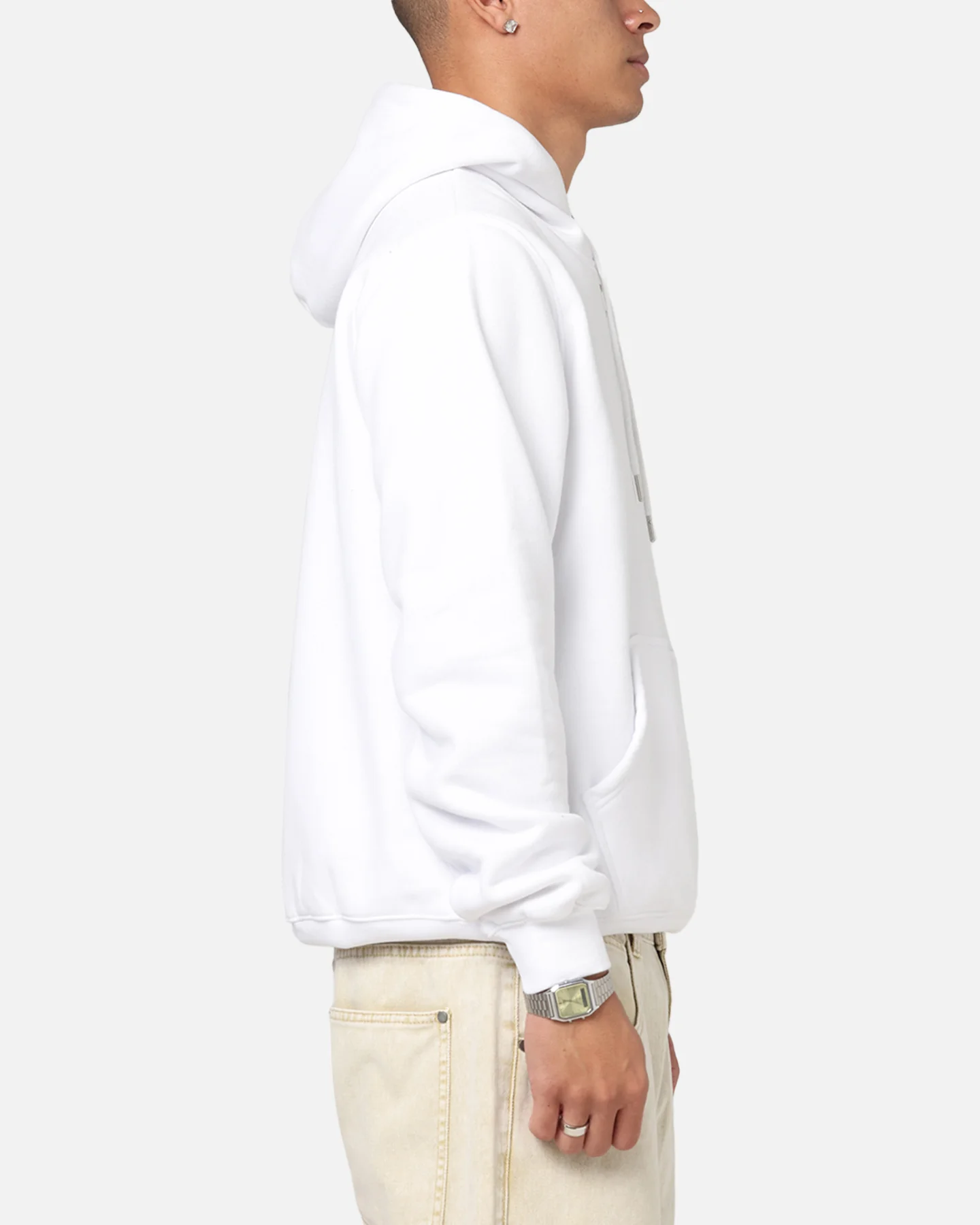 Culture Kings Standard Hoodie White - Image 4