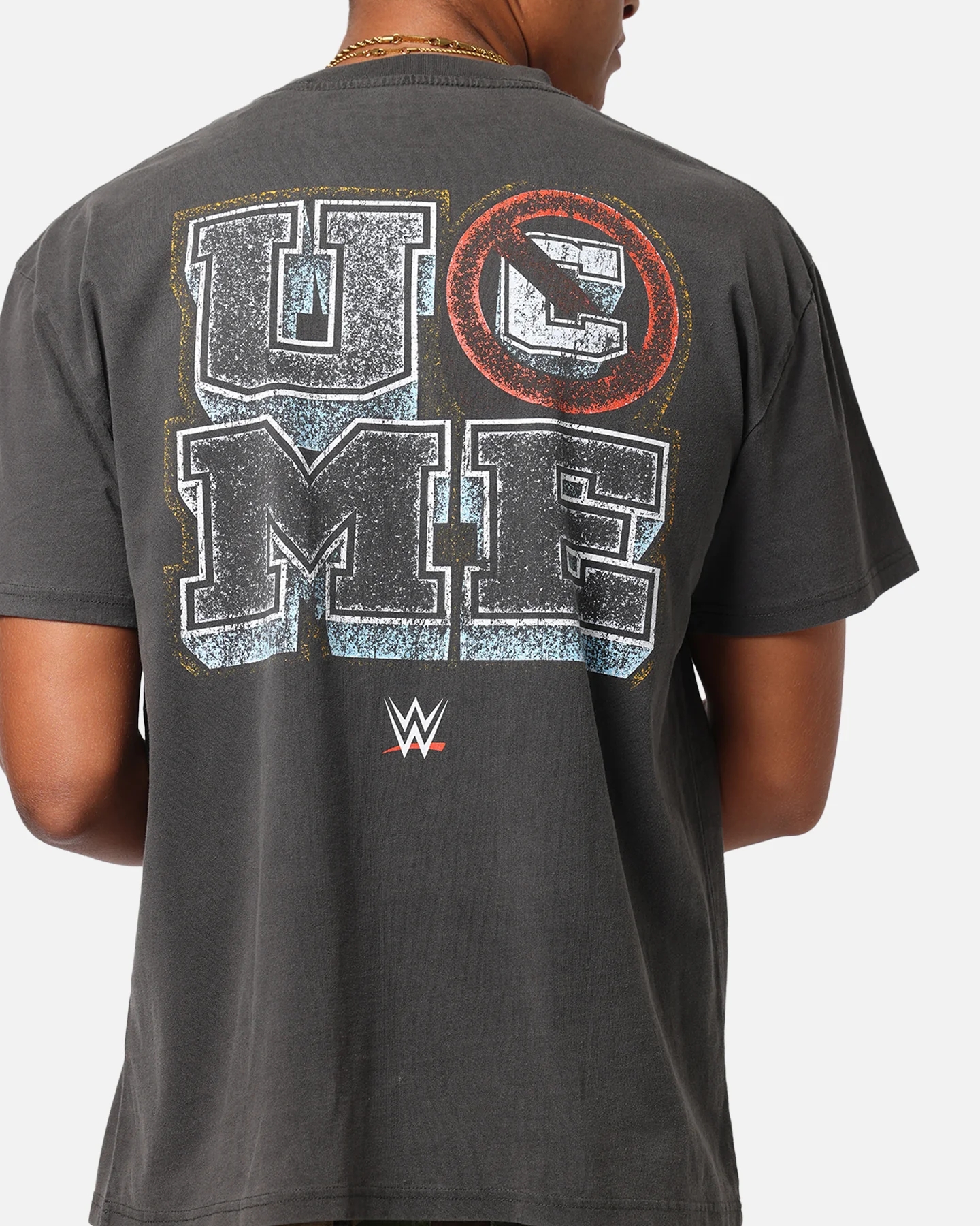 Culture Kings X WWE John Cena Wrestlemania XLI Heavy T-Shirt Black Wash - Image 8