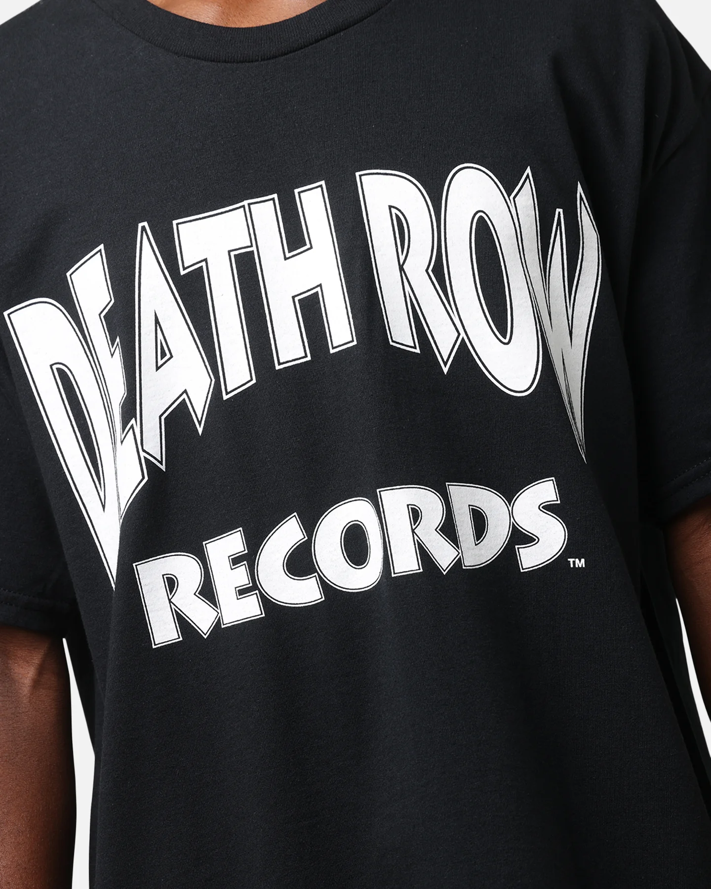 Deathrow Records Basic Logo T-Shirt Black - Image 6