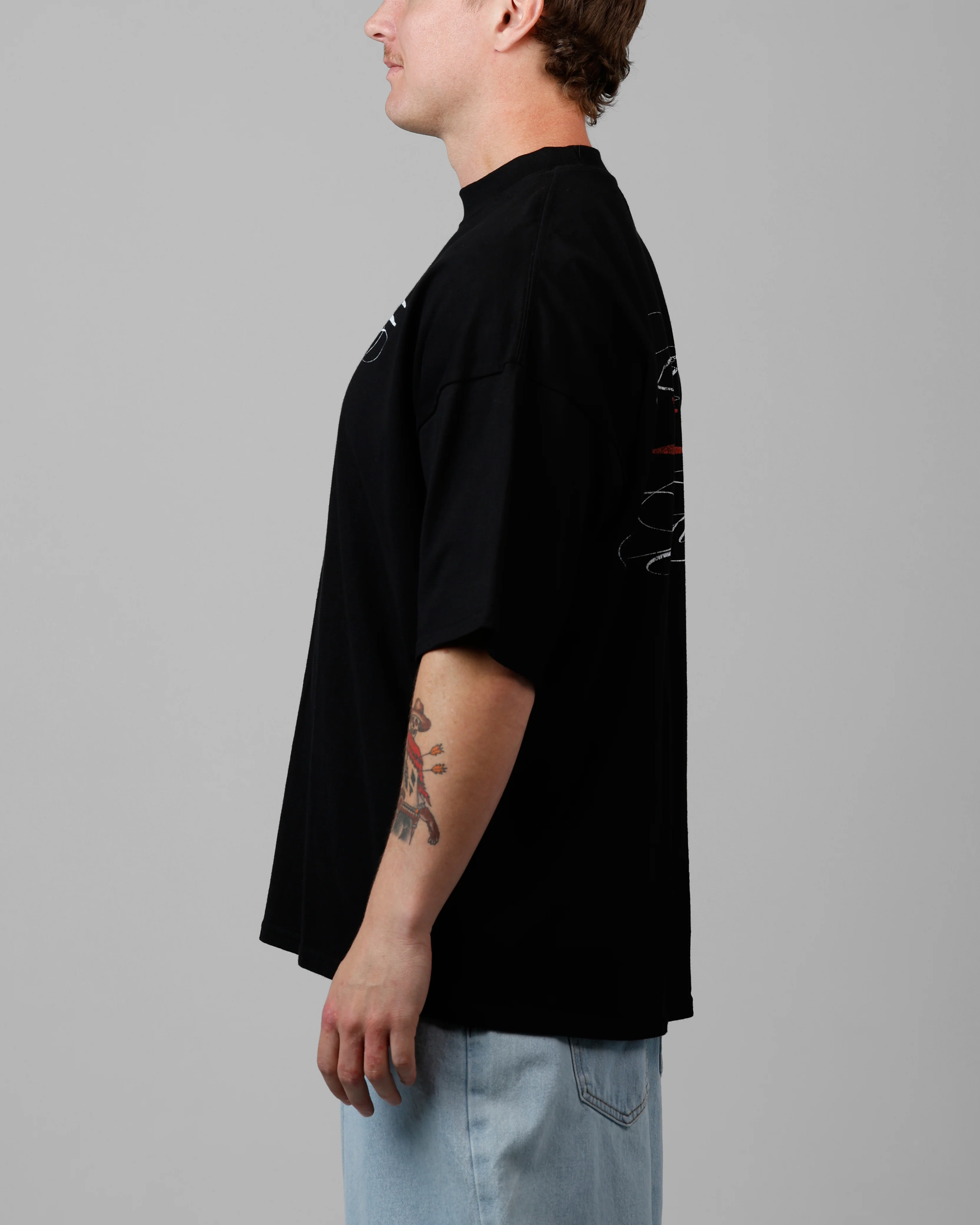 Loiter Devotion T-Shirt Black - Image 5