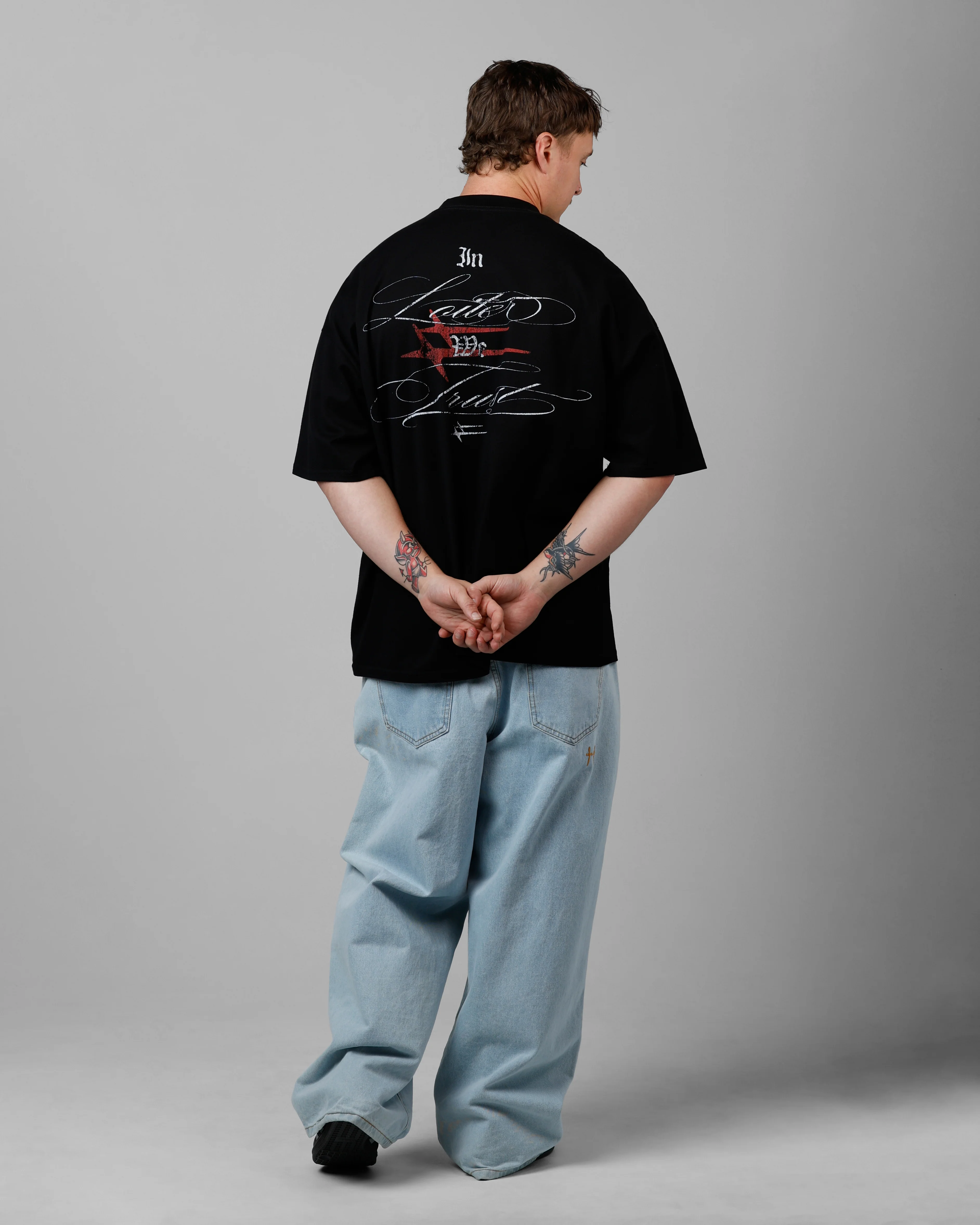 Loiter Devotion T-Shirt Black - Image 6