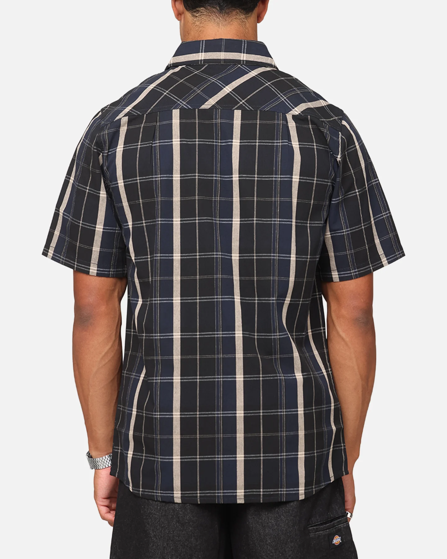 Dickies Best N West Button Up Shirt Black - Image 3