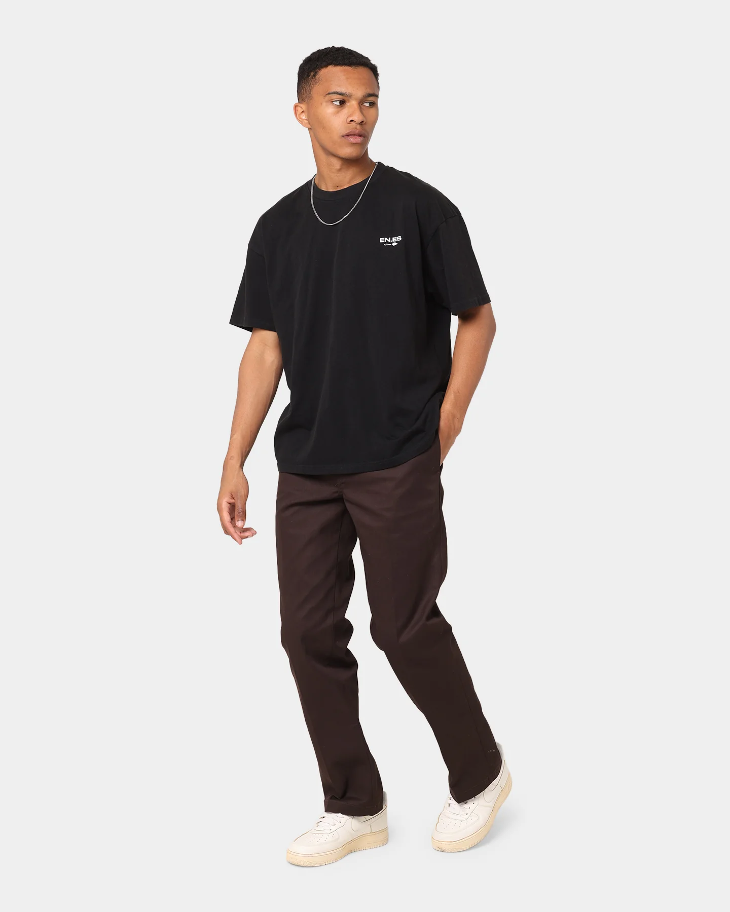 Dickies Original 874 Work Pants Dark Brown - Image 2