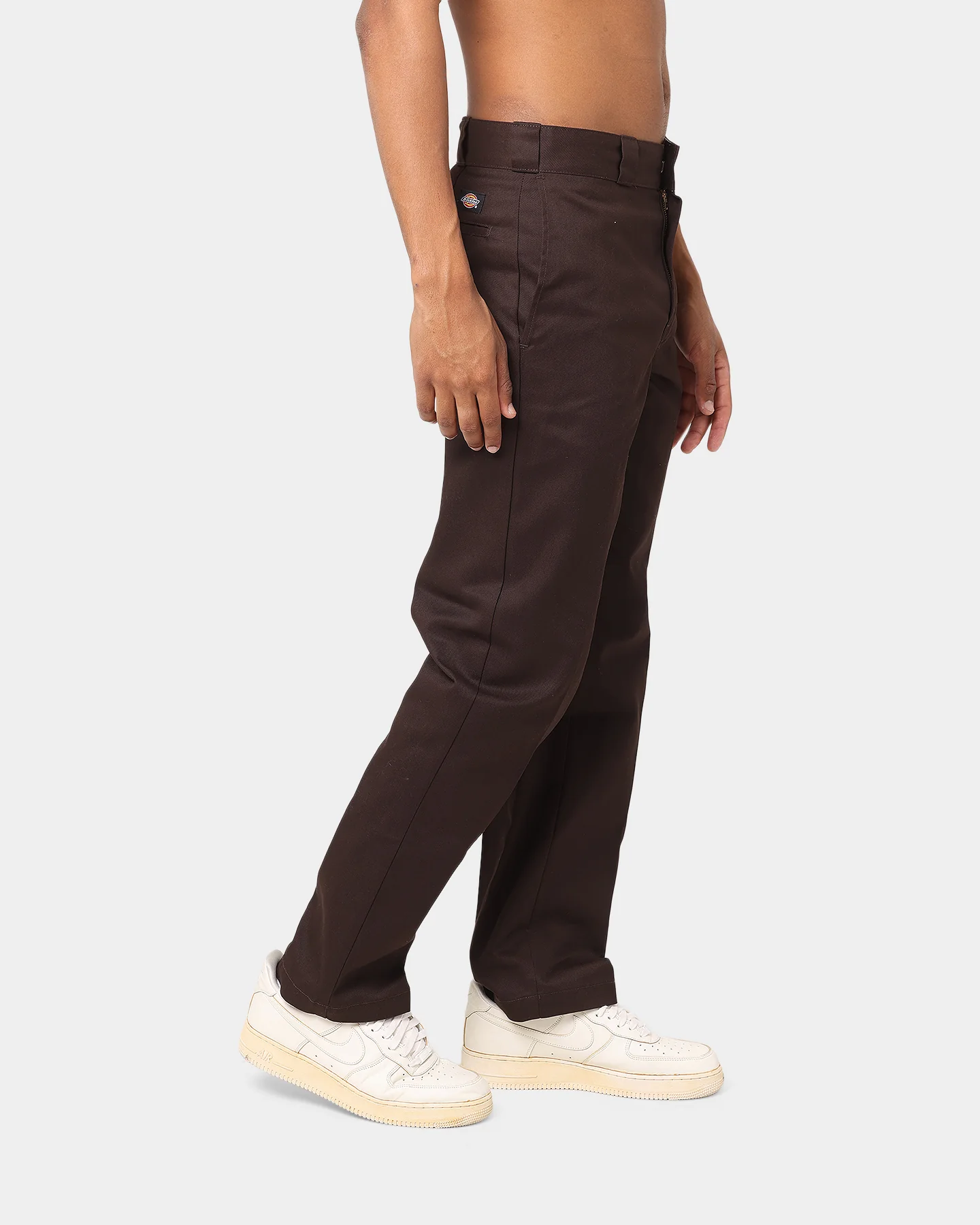 Dickies Original 874 Work Pants Dark Brown - Image 5