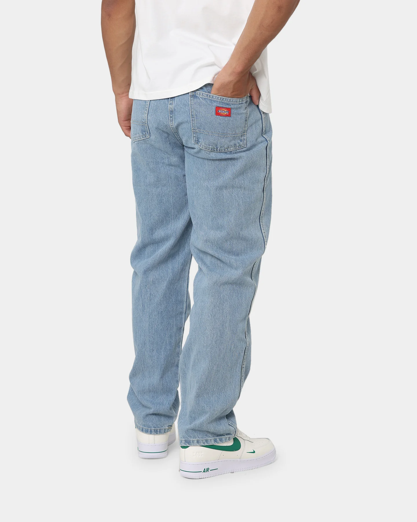 Dickies Relaxed Straight Fit Jeans Light Indigo - Image 5