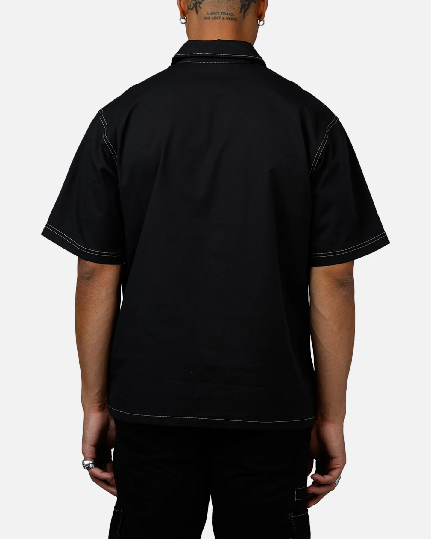 Dickies Riverbend Work Shirt Black - Image 2