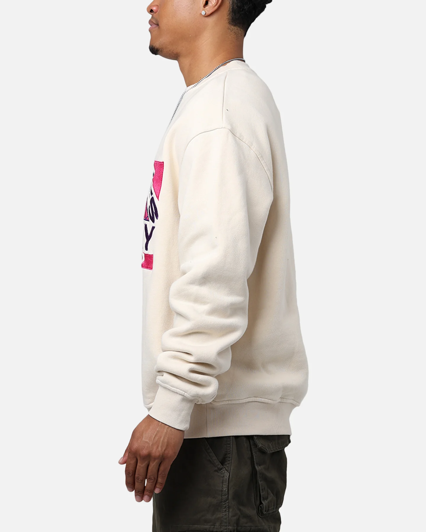 Diet Starts Monday Diet Crop Sweatshirt Crewneck Antique White - Image 5
