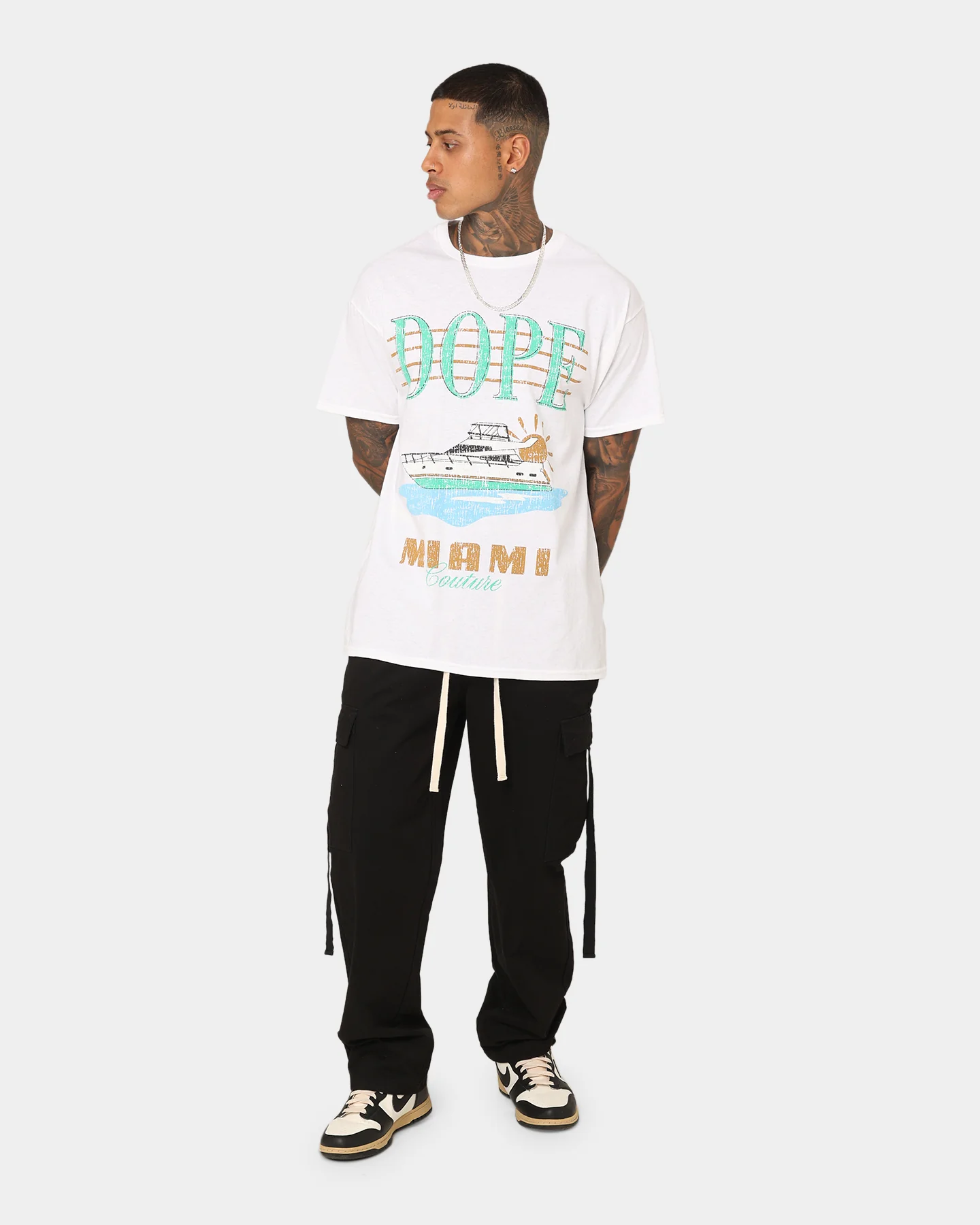 Dope Miami T-Shirt White - Image 2