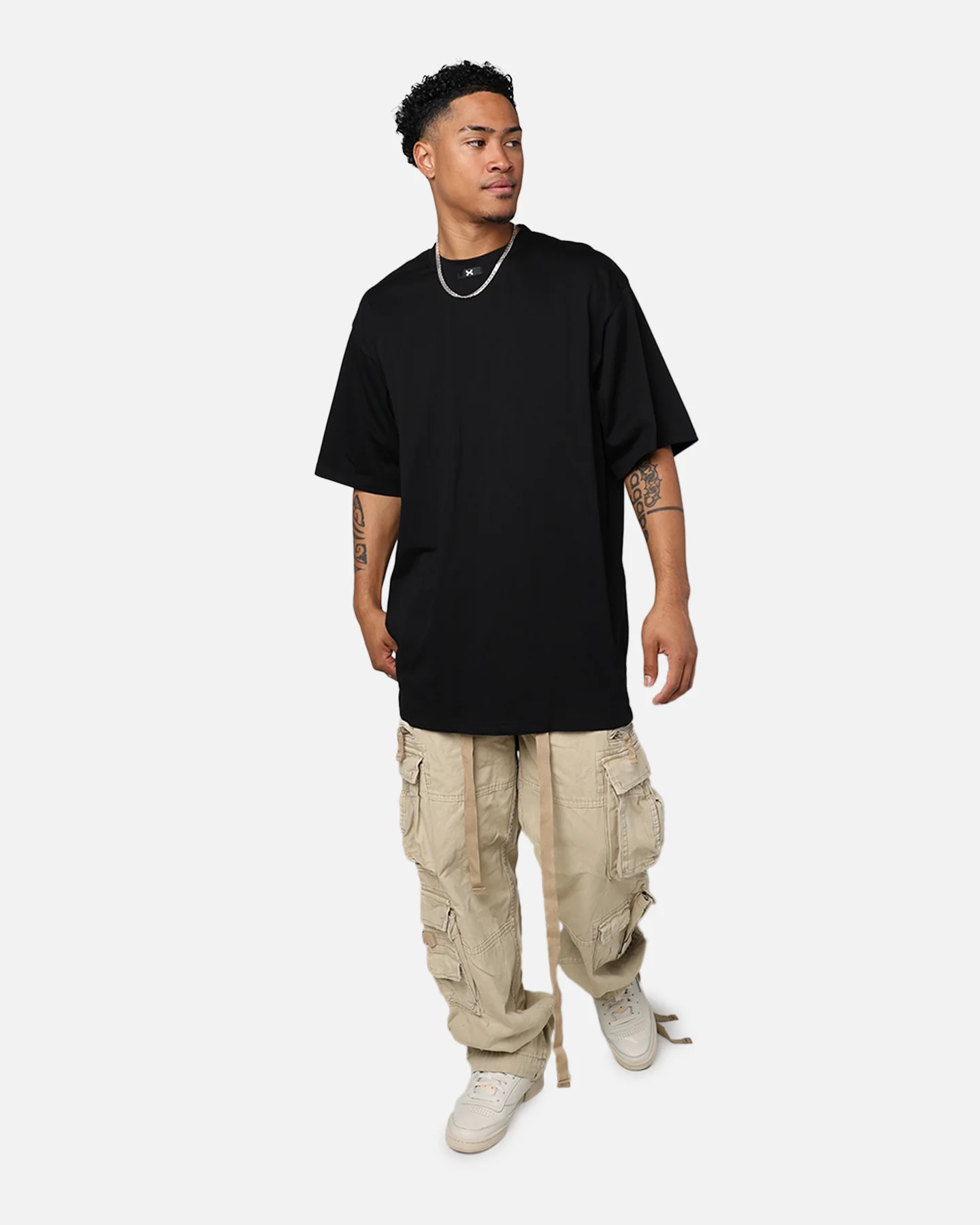 DXXMLIFE L-0 A Baggy T-Shirt Black - Image 6