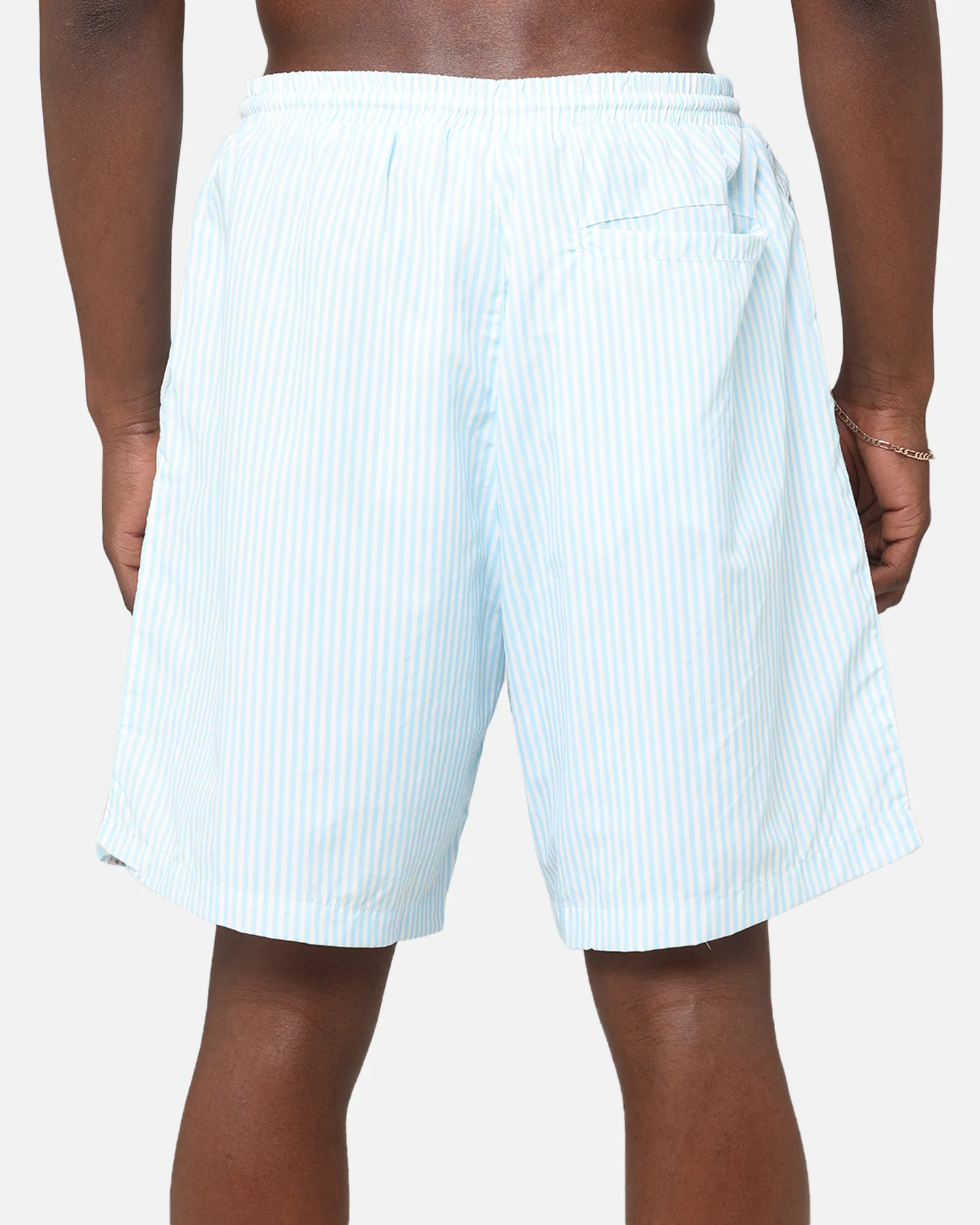 Ed Hardy Beach Shorts Blue Stripe - Image 8
