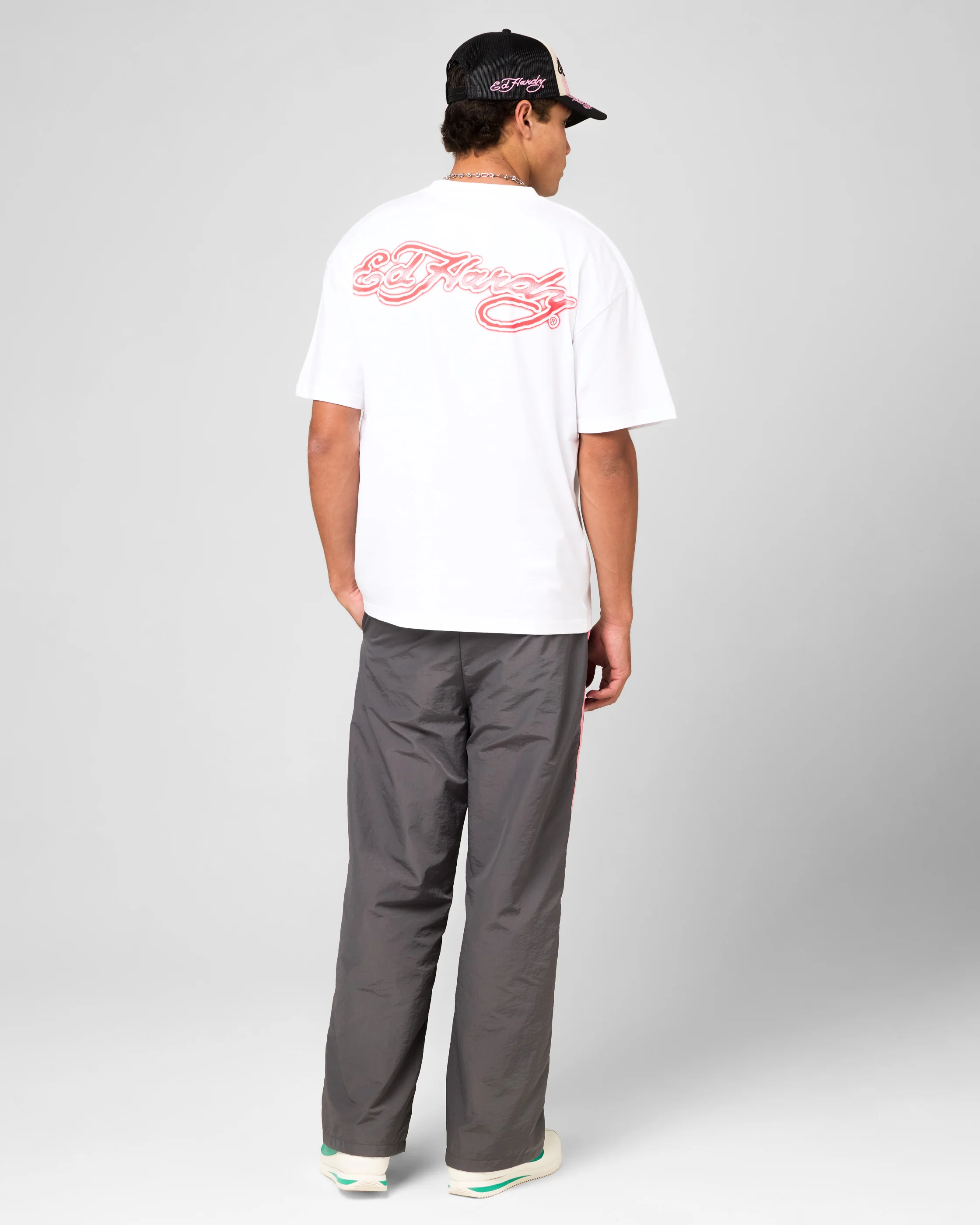 Ed Hardy Blue Dragon T-Shirt White - Image 5
