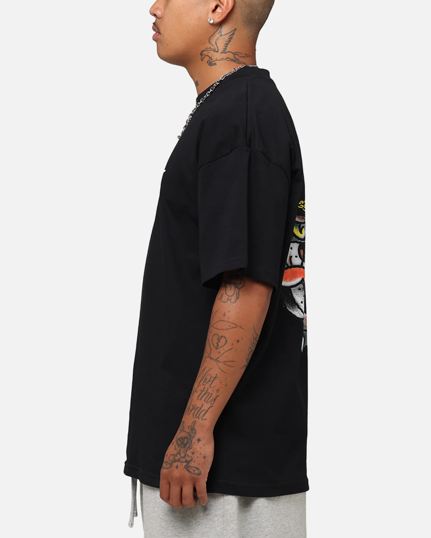 Ed Hardy Bulldog T-Shirt Black - Image 6