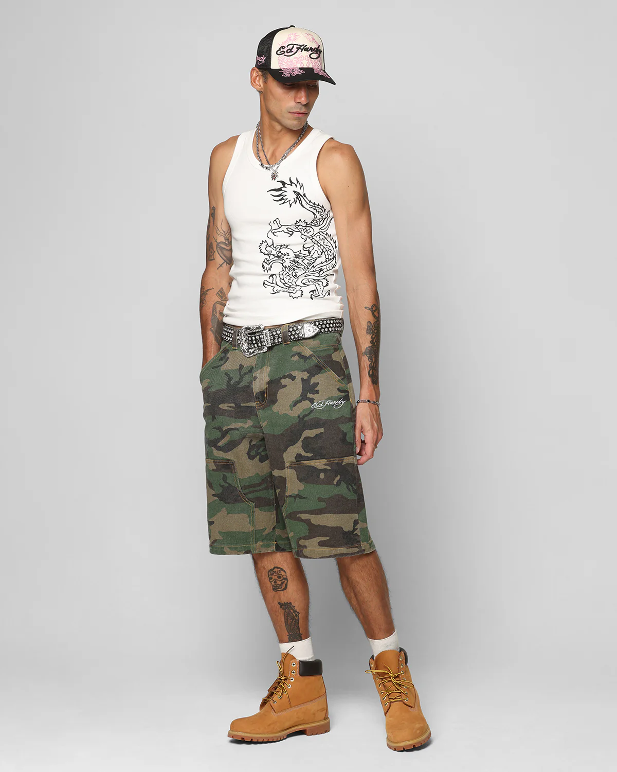 Ed Hardy Dragon Jorts Camo - Image 2