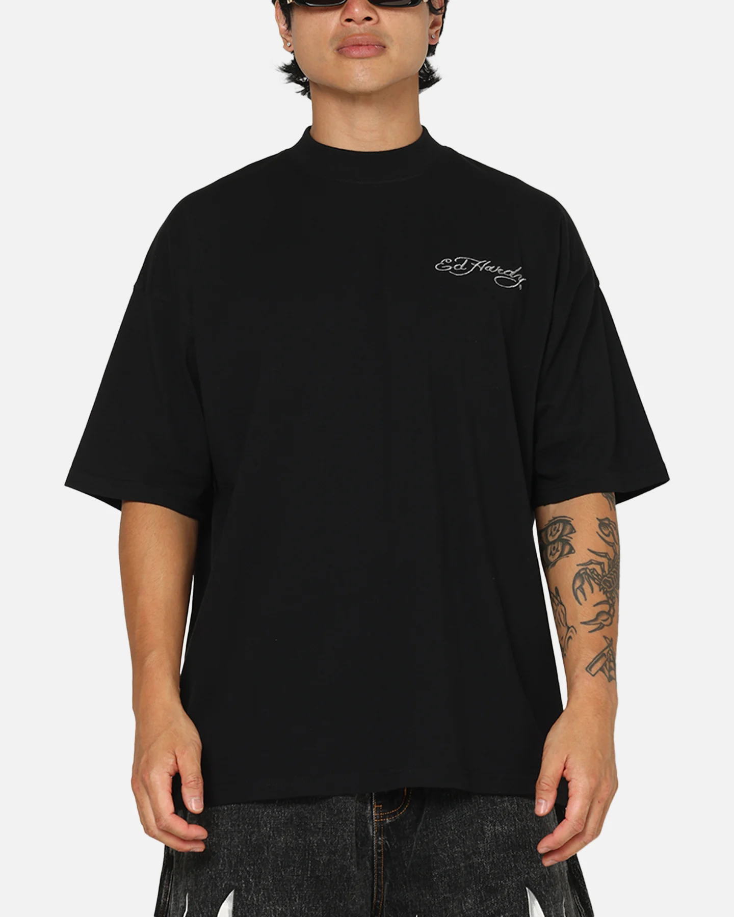 Ed Hardy Established 77 T-Shirt Black - Image 2