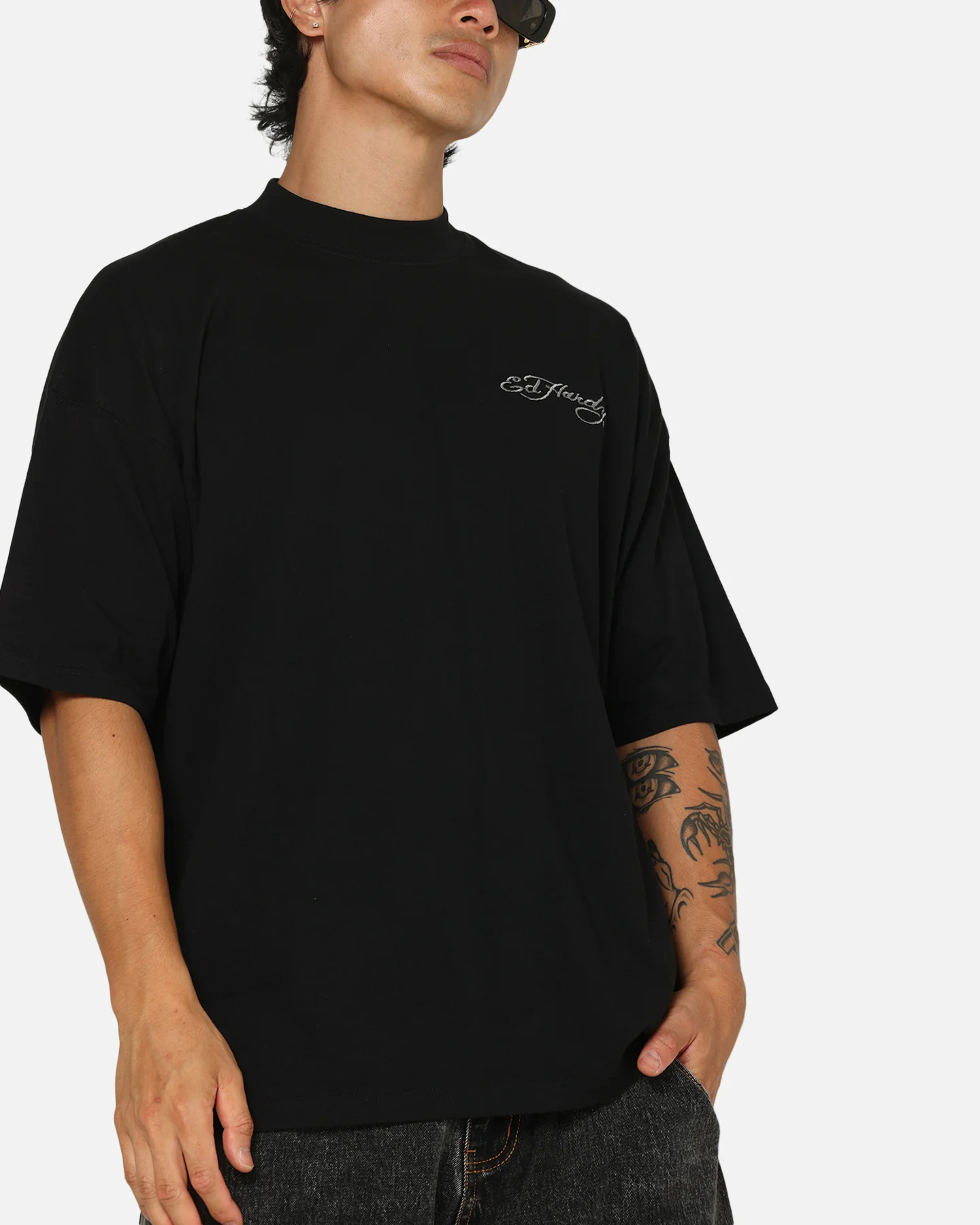 Ed Hardy Established 77 T-Shirt Black - Image 8