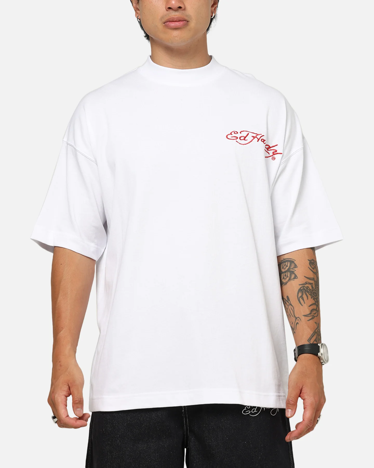 Ed Hardy Holy T-Shirt White - Image 2