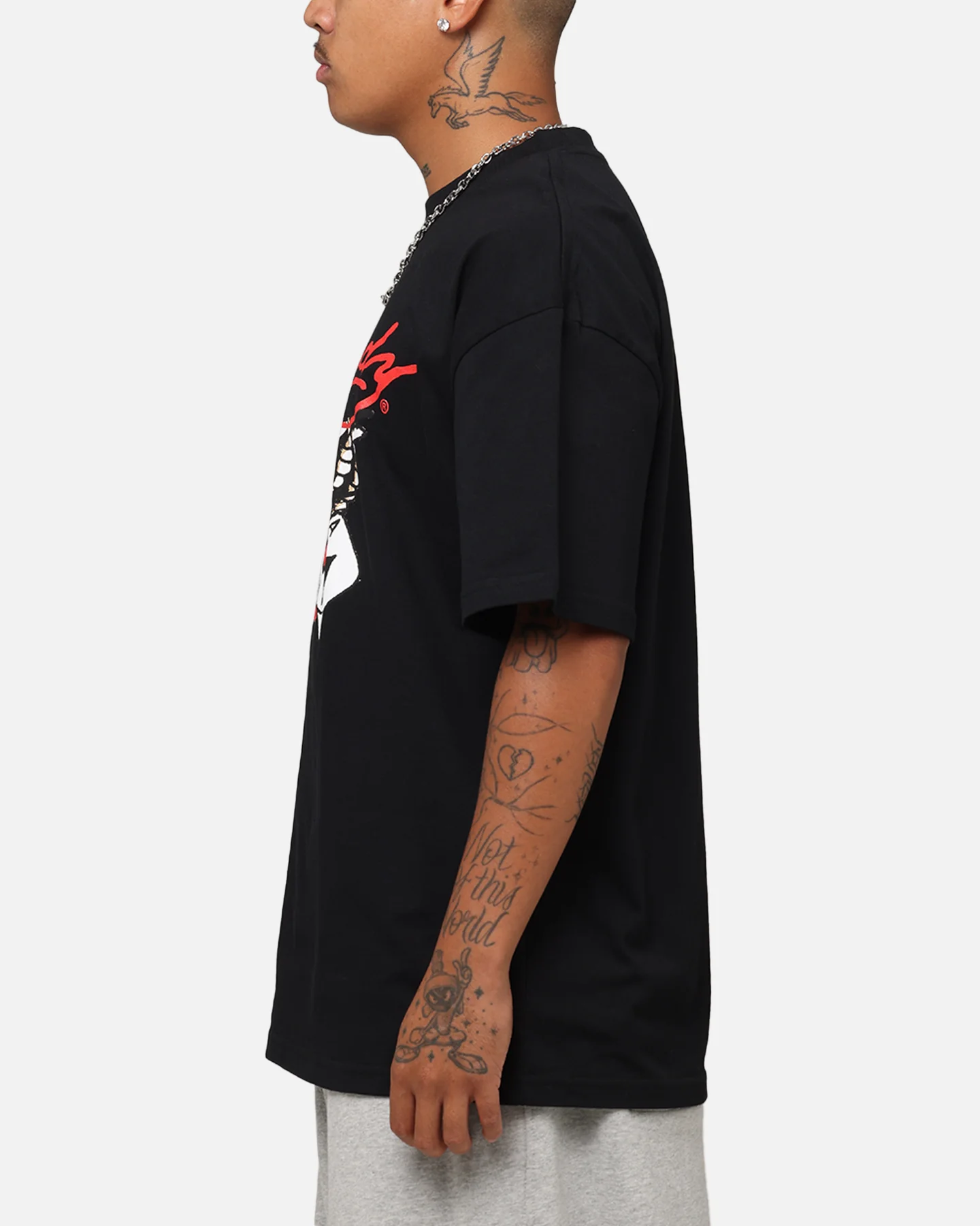 Ed Hardy Lost Luck T-Shirt Black - Image 6