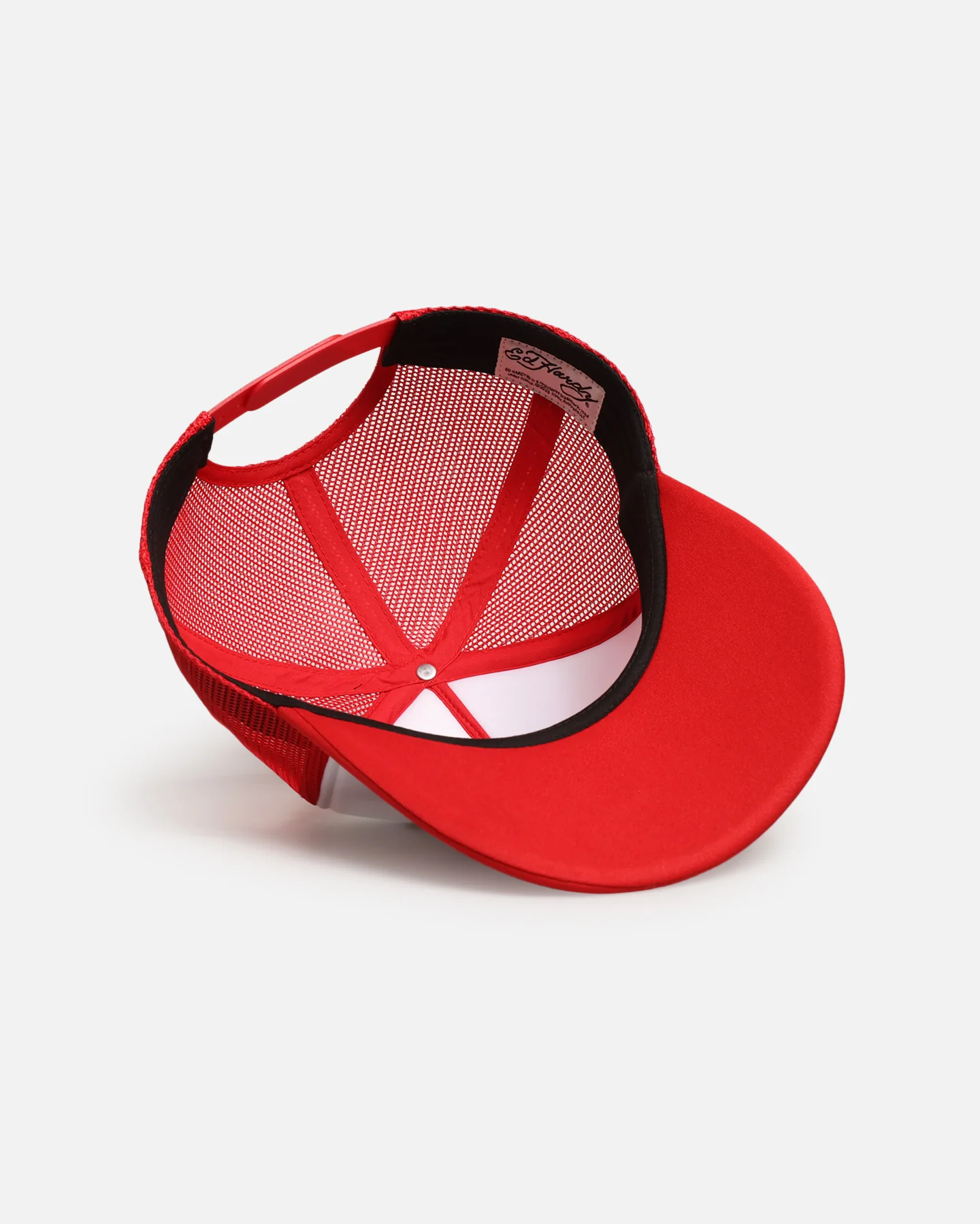 Ed Hardy Love Kills Trucker Snapback Red - Image 6