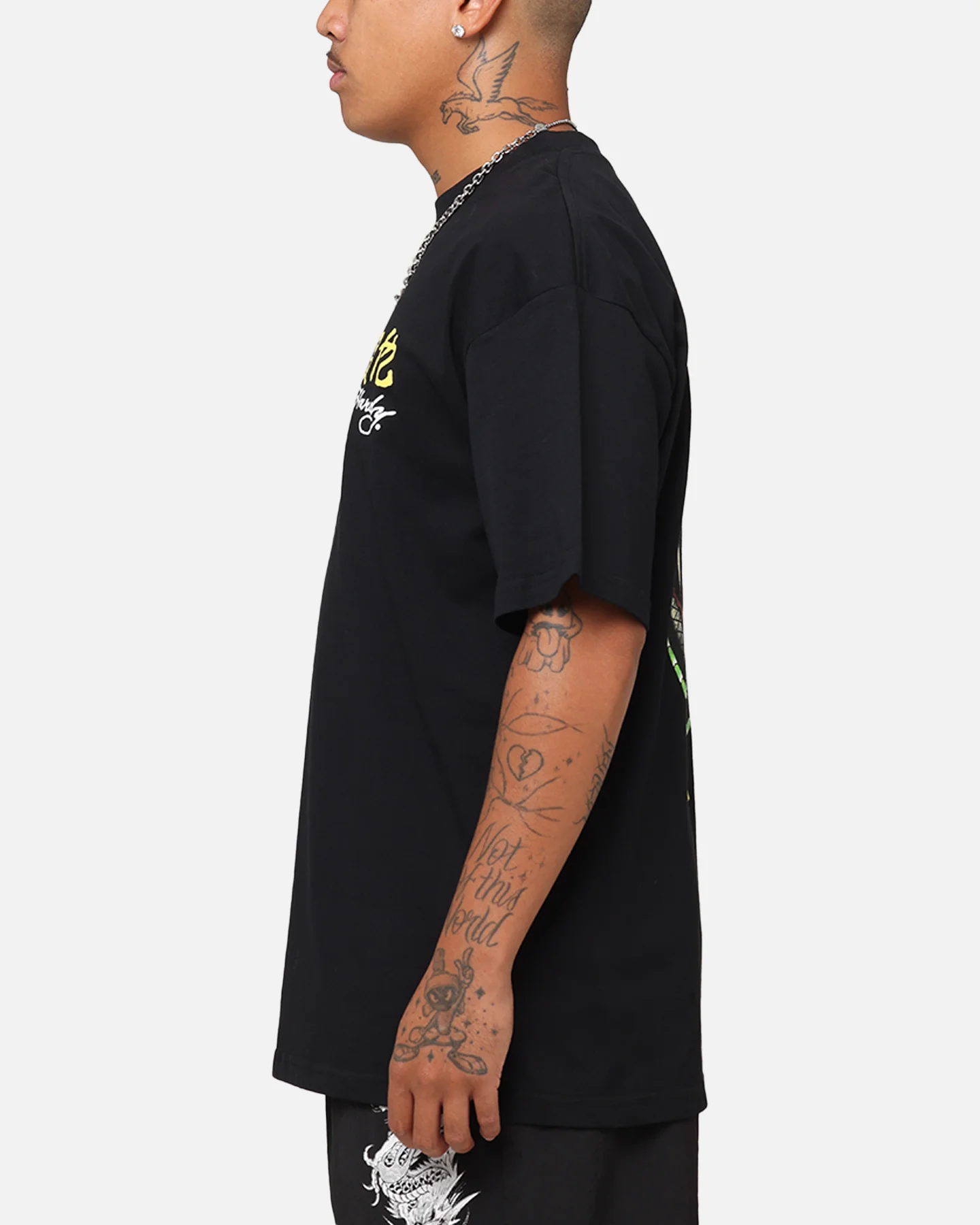 Ed Hardy Rattlesnake Reign T-Shirt Black - Image 6