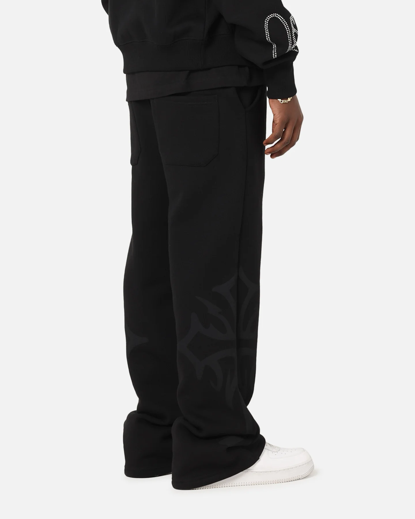 Ed Hardy Trinity Sweatpants Black - Image 5