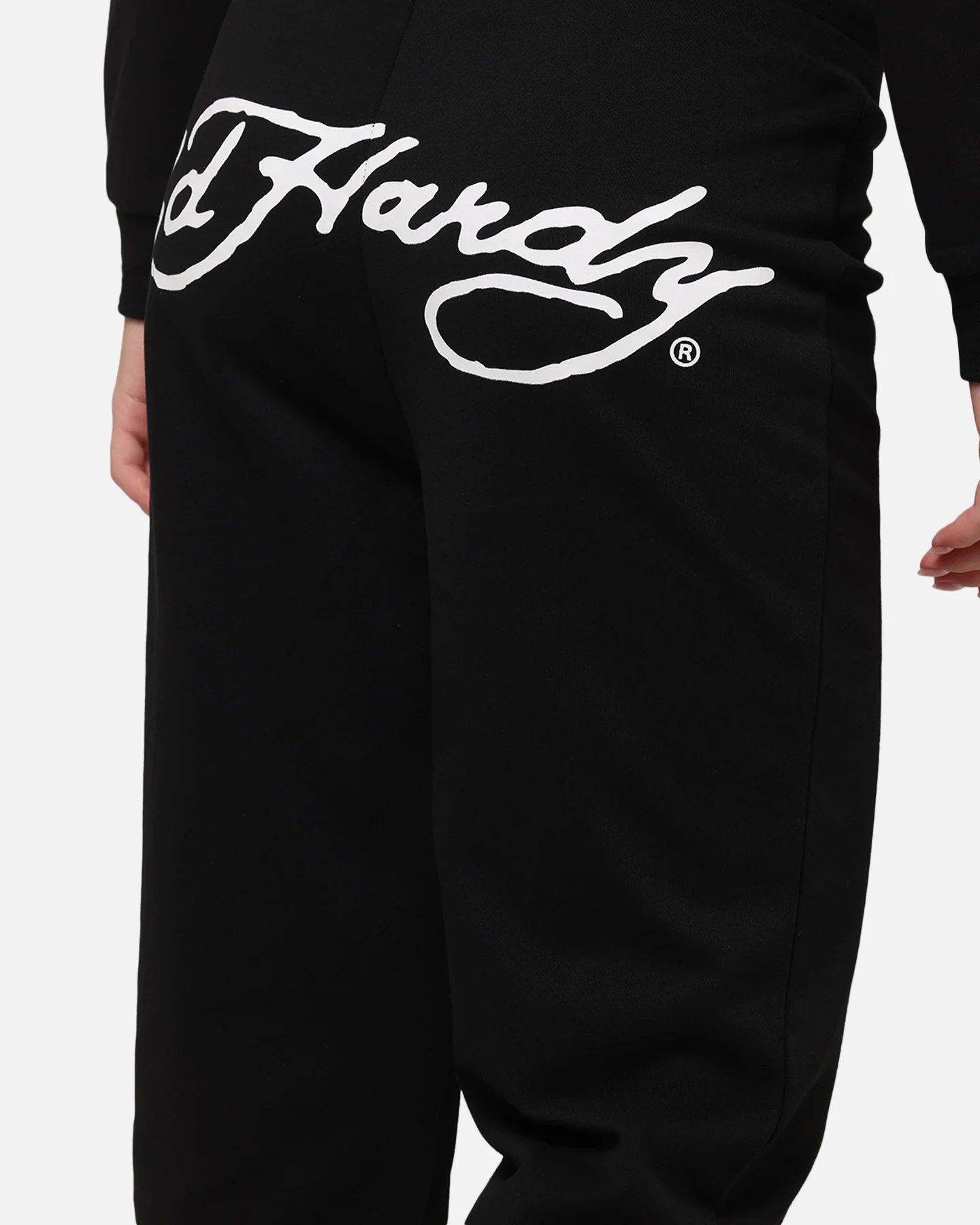 Ed Hardy Women's Flora Trackpants Black - Image 3