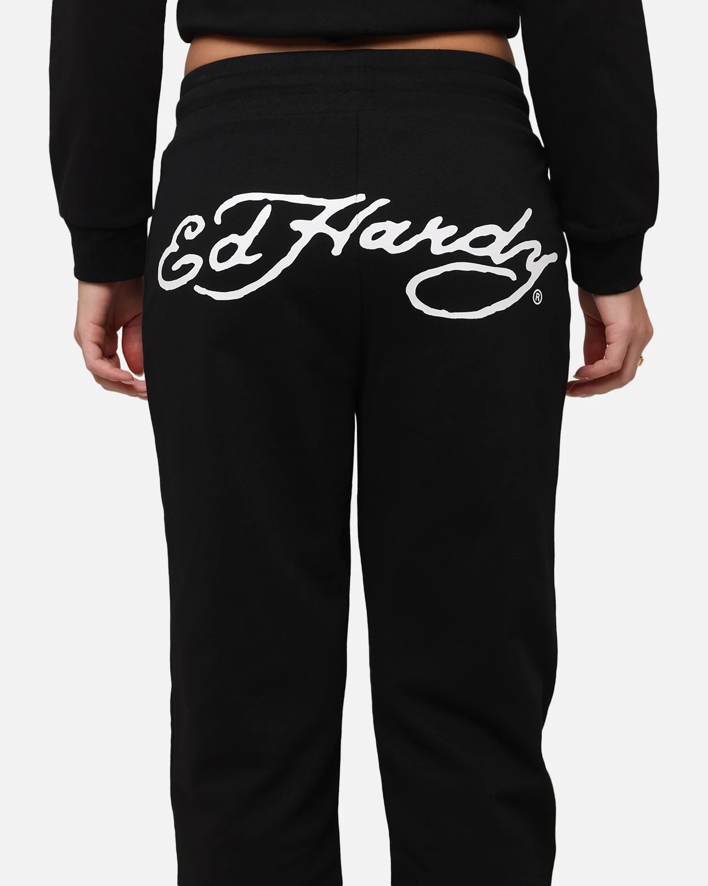 Ed Hardy Women's Flora Trackpants Black - Image 7