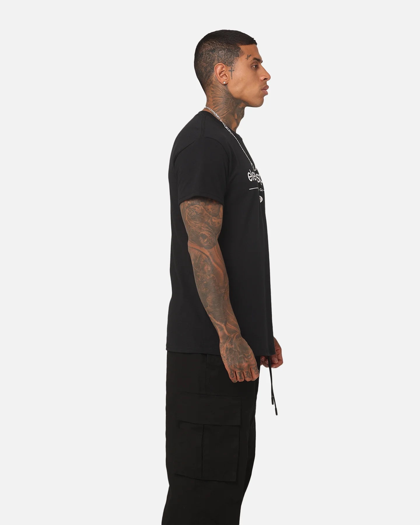 Elevn Clothing Co Lifestyle T-Shirt Black - Image 5