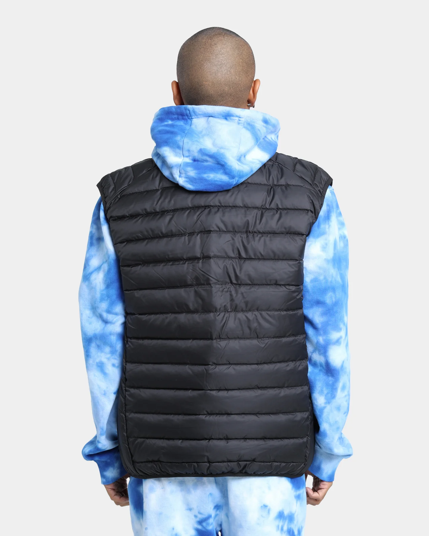 Ellesse Bardy Padded Gillet Jacket Black - Image 4