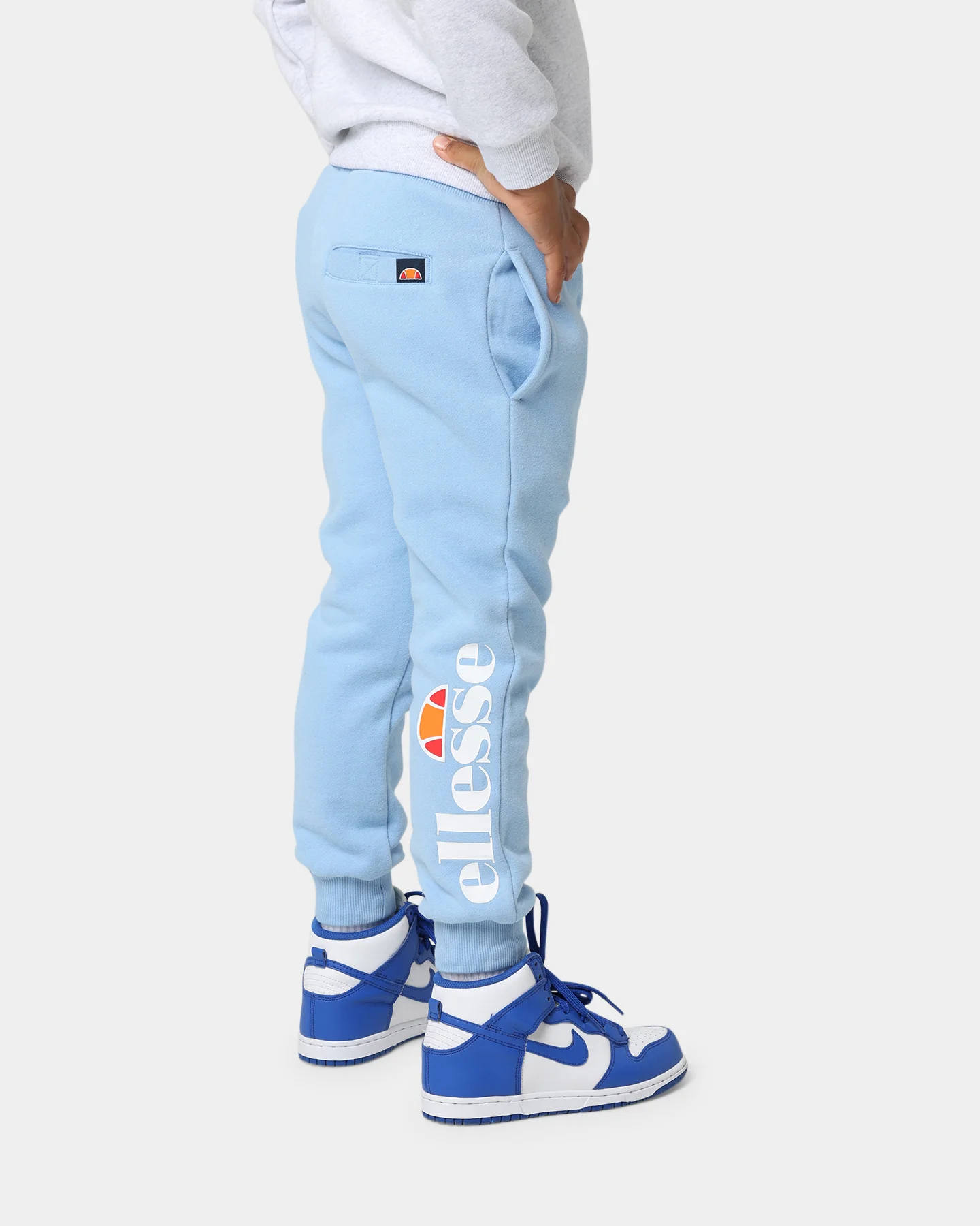Ellesse Kids' Colino Jog Pants Light Blue - Image 3