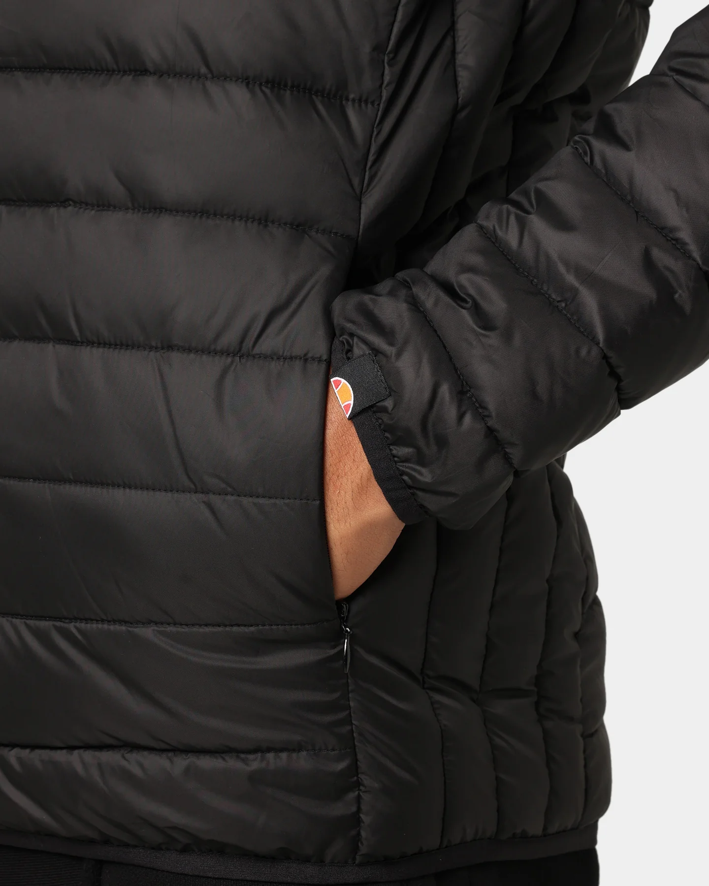 Ellesse Lombardy Padded Puffer Jacket Black - Image 8