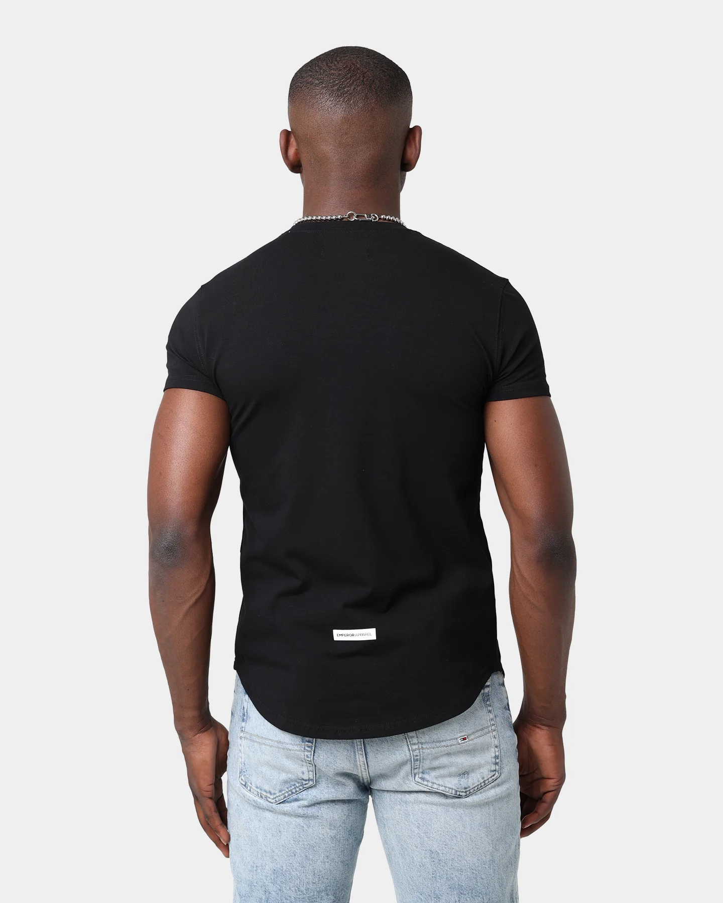 Emperor Apparel Blank After Dark Short Sleeve T-Shirt Black - Image 4