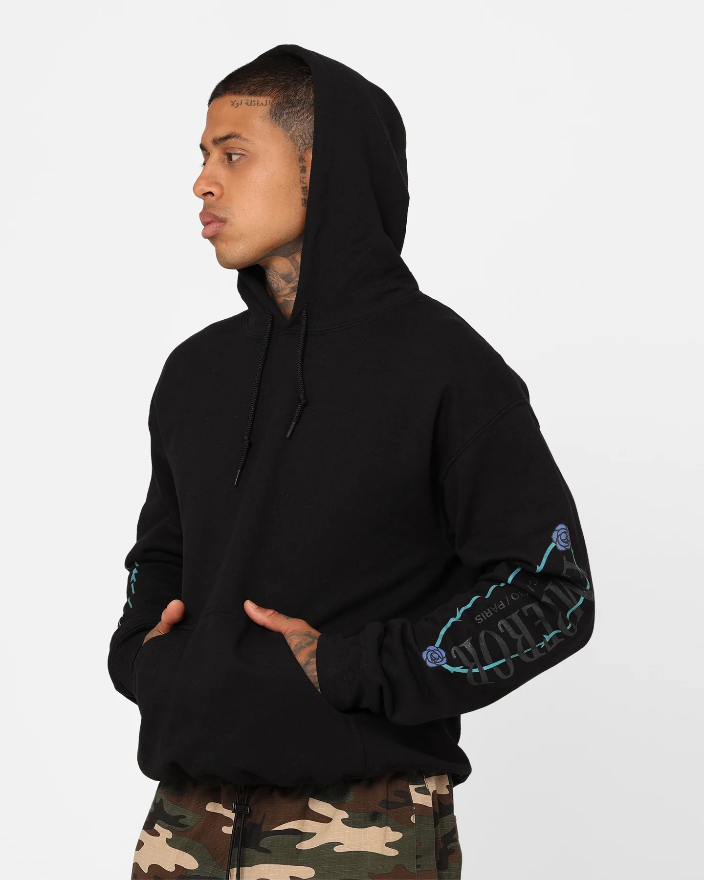 Emperor Apparel Thorn Hoodie Black - Image 6