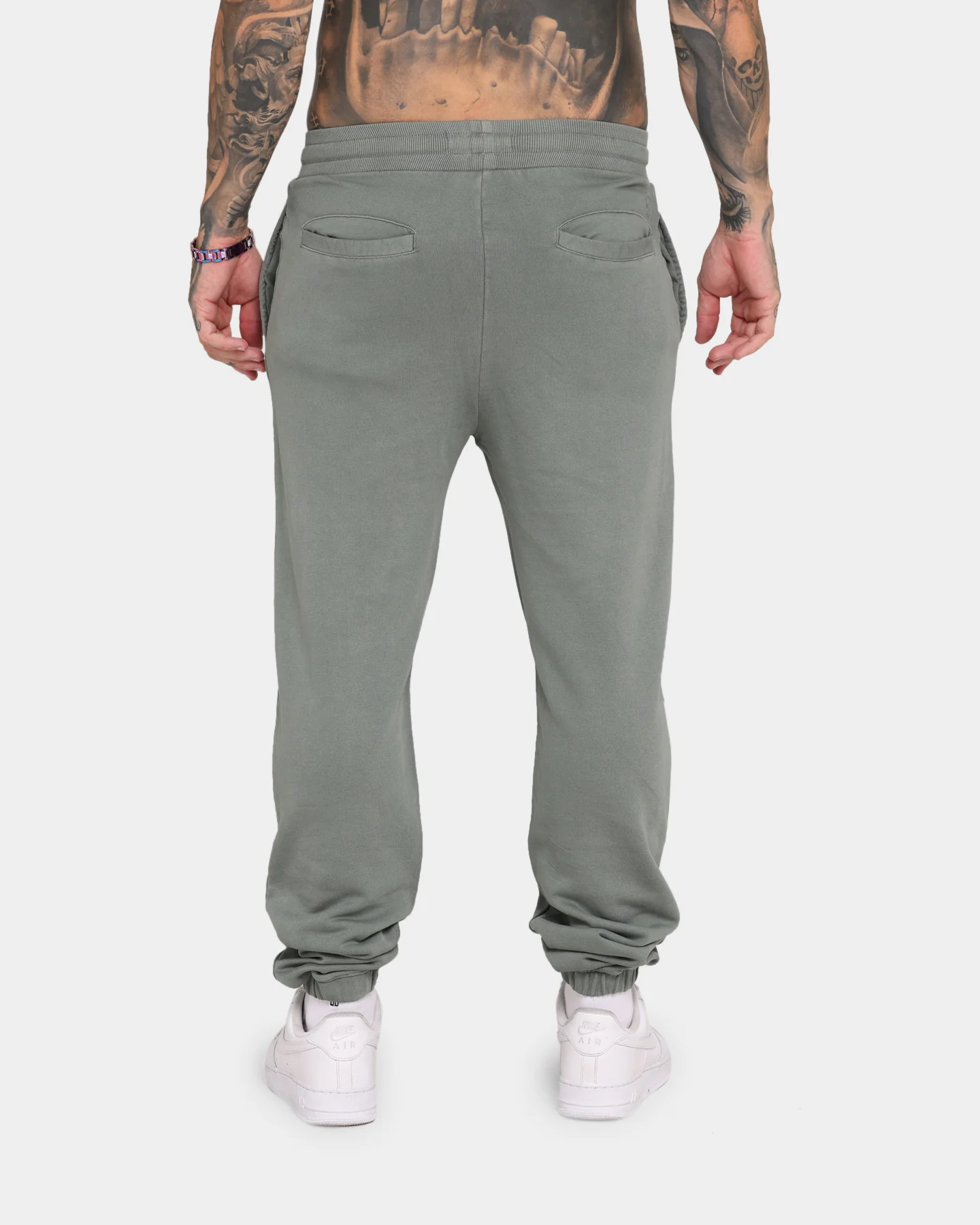 EN ES Cozy Premium Sweat Pants Green - Image 5