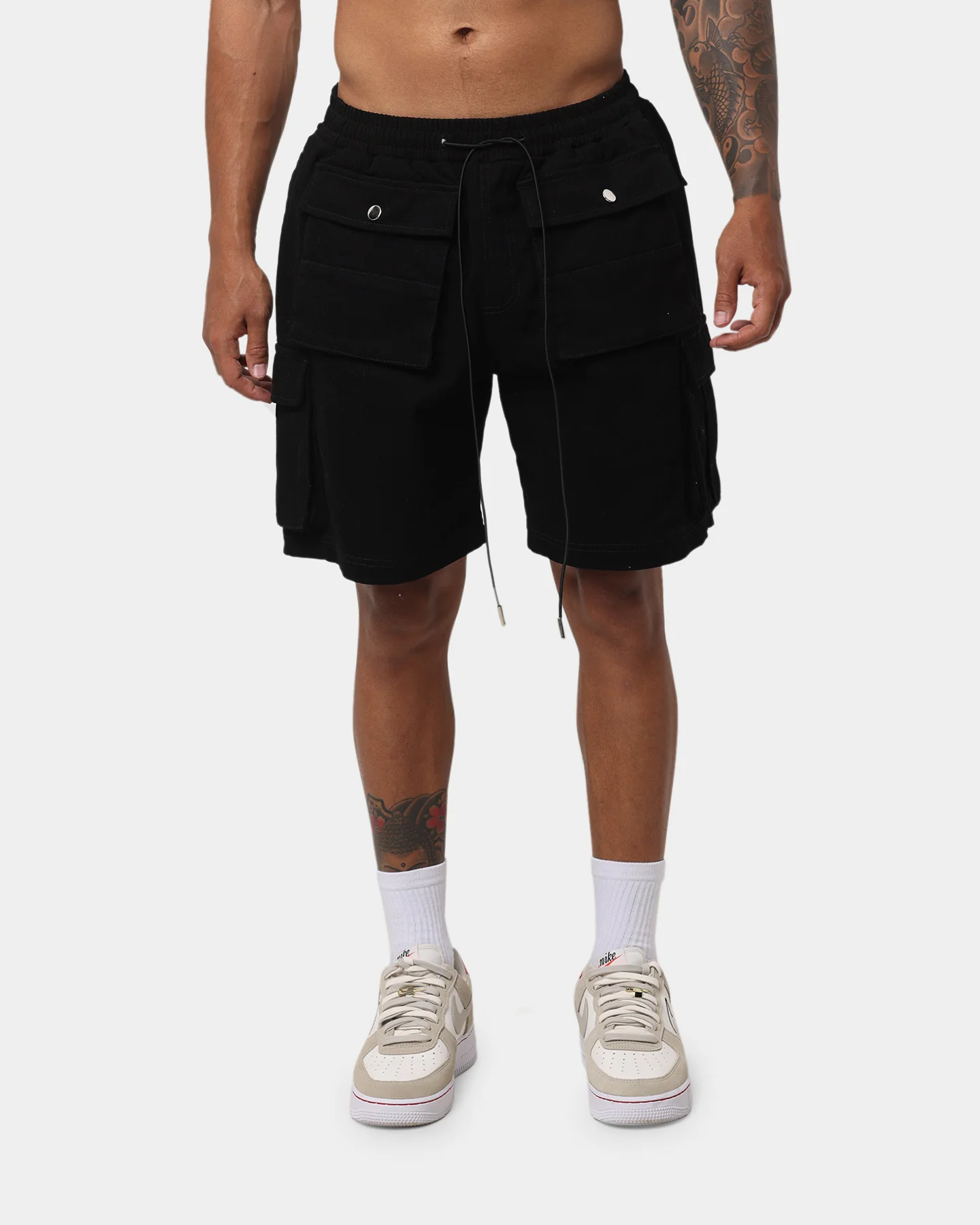EN ES EBB Tide Cargo Shorts Black - Image 3