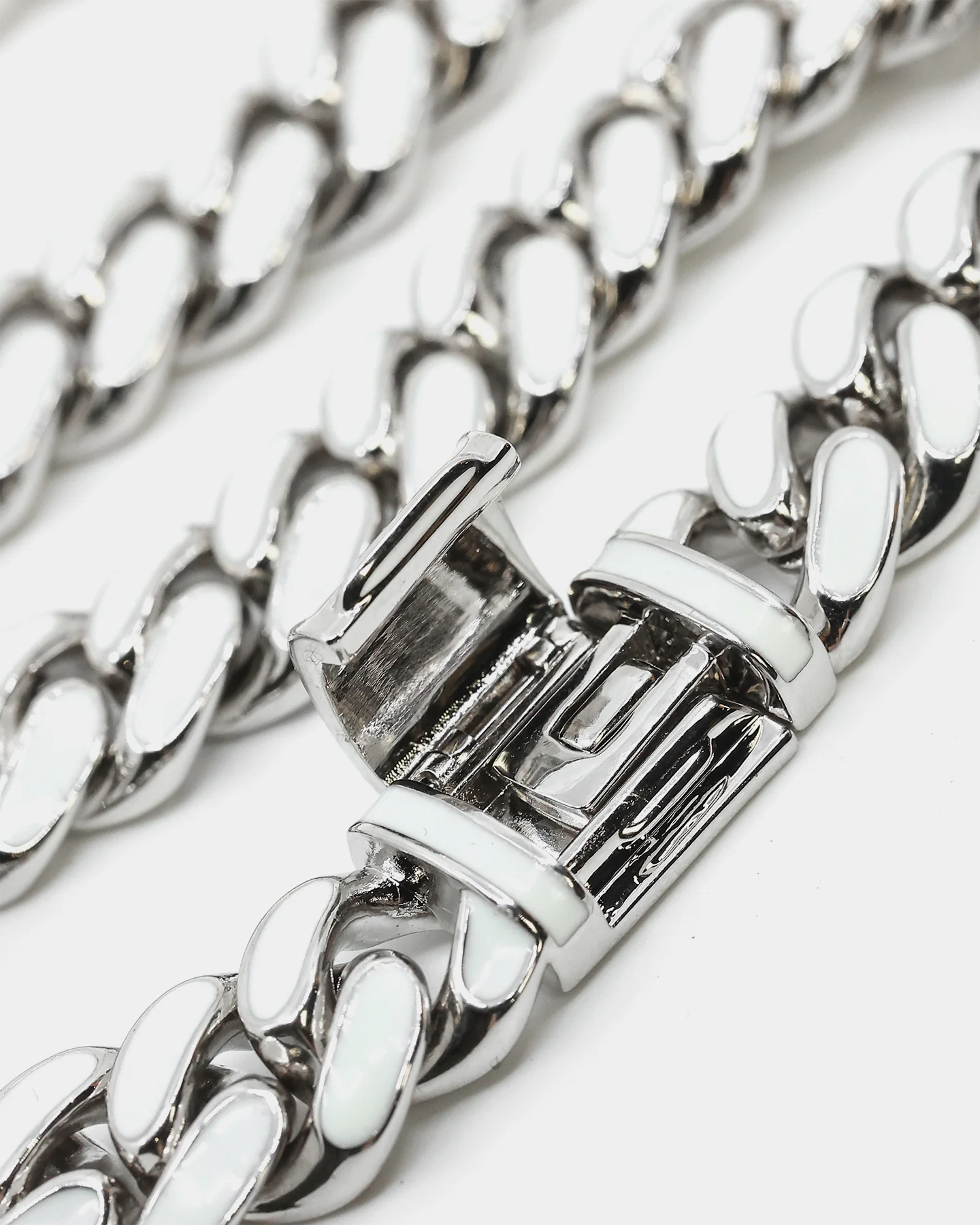 EN ES Glowed Up Miami Bracelet Silver/Green - Image 7