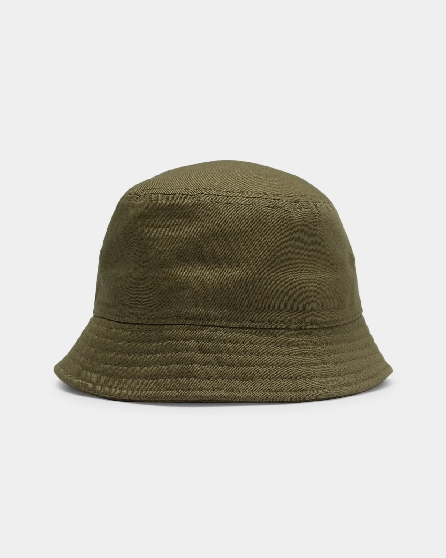 EN ES Plain Bucket Hat Black Olive - Image 4